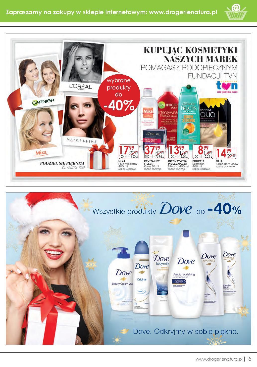 Gazetka promocyjna Drogerie Natura str. 15