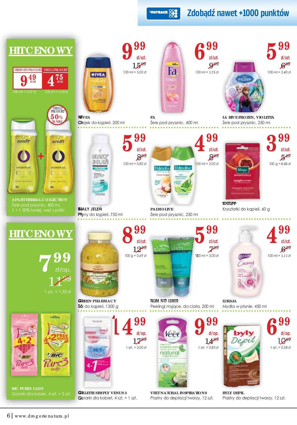 Gazetka promocyjna Drogerie Natura str. 6