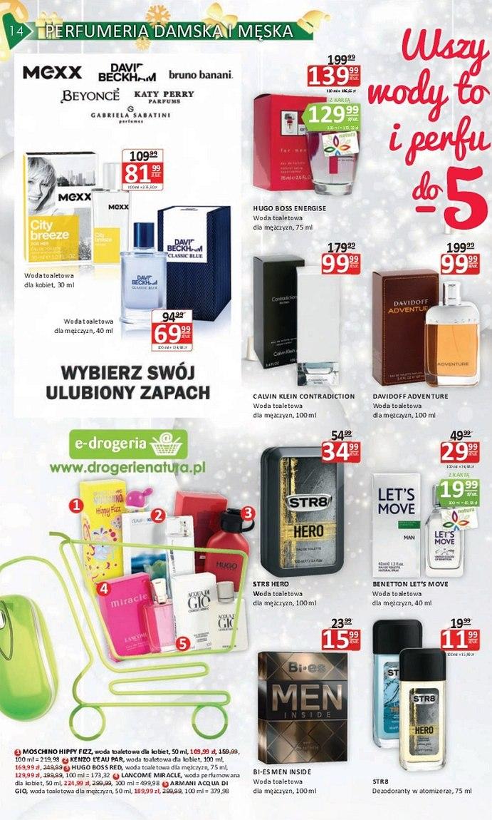 Gazetka promocyjna Drogerie Natura str. 14