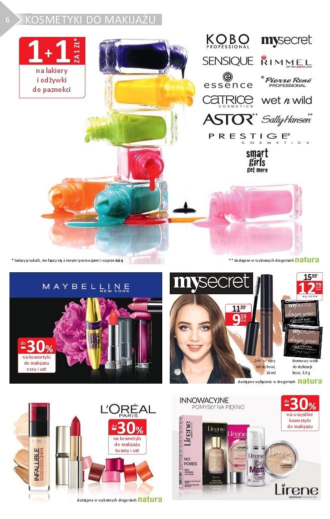 Gazetka promocyjna Drogerie Natura str. 6