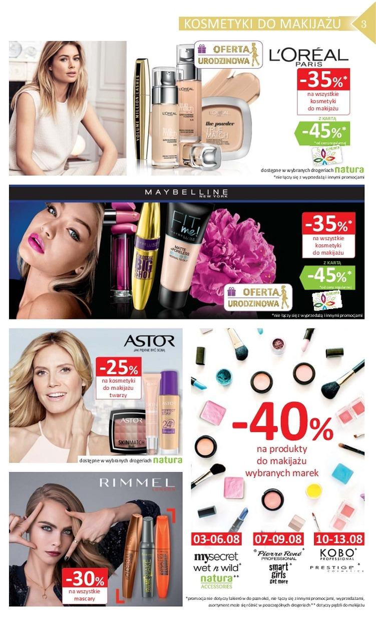 Gazetka promocyjna Drogerie Natura str. 3