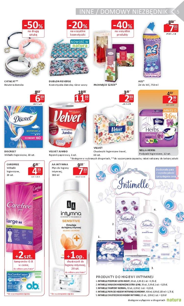 Gazetka promocyjna Drogerie Natura str. 15