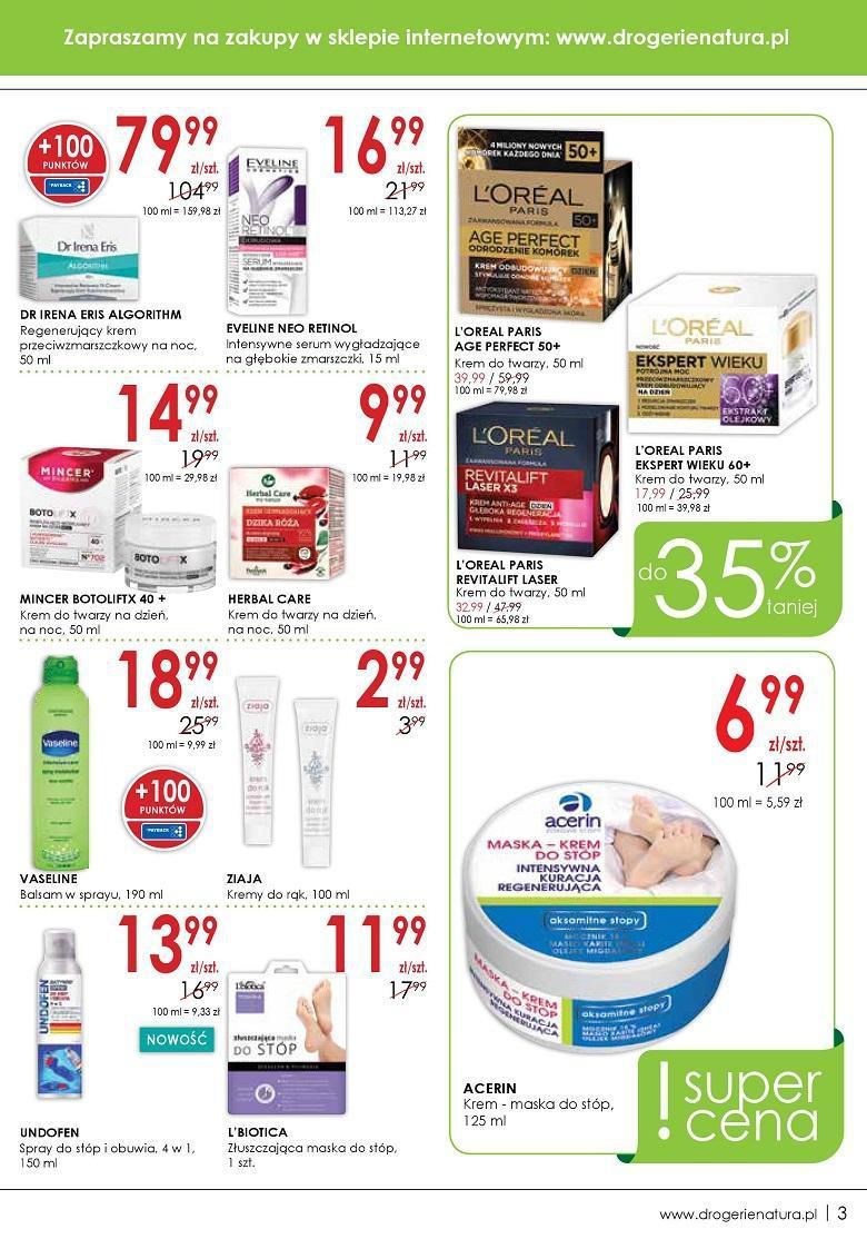 Gazetka promocyjna Drogerie Natura str. 3
