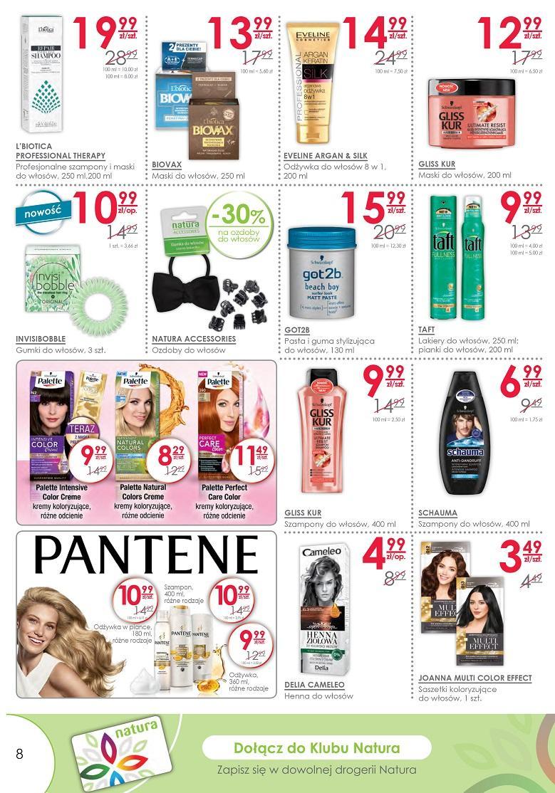 Gazetka promocyjna Drogerie Natura str. 8