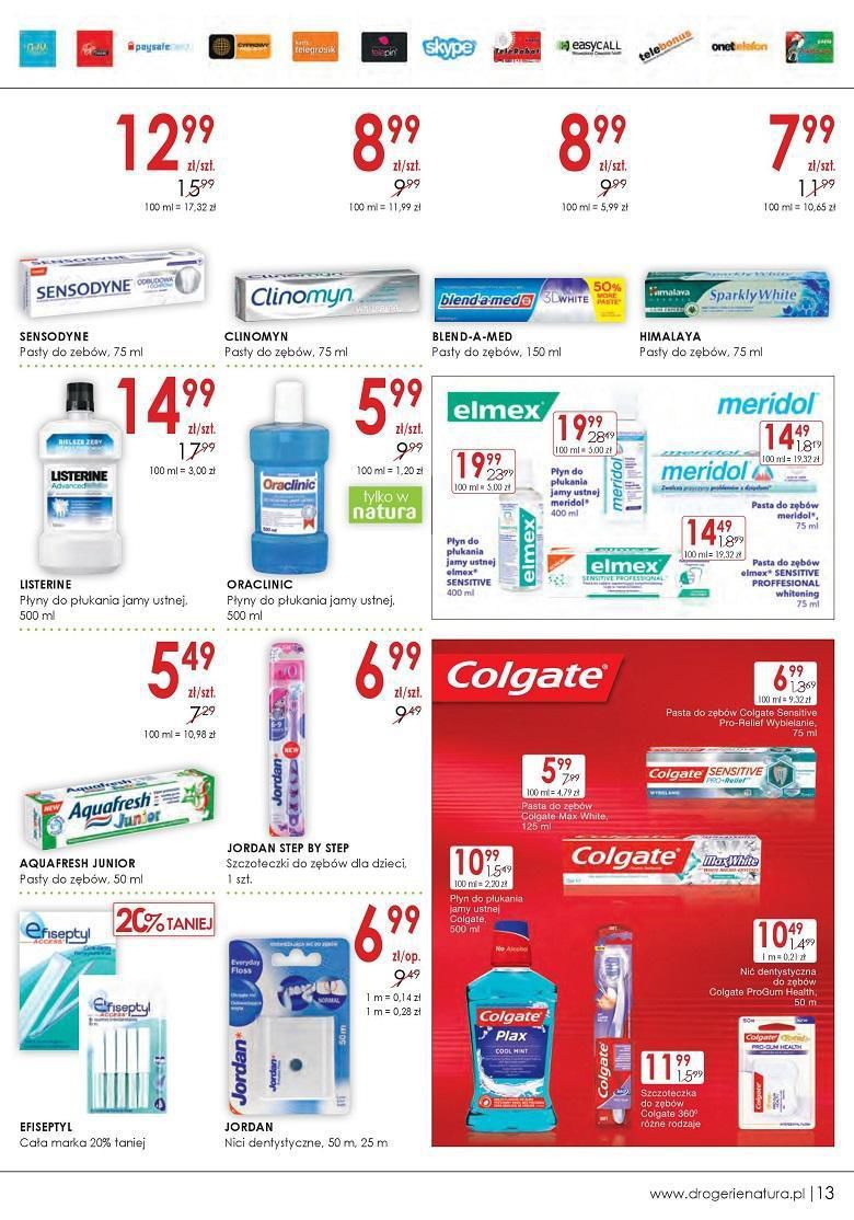 Gazetka promocyjna Drogerie Natura str. 13