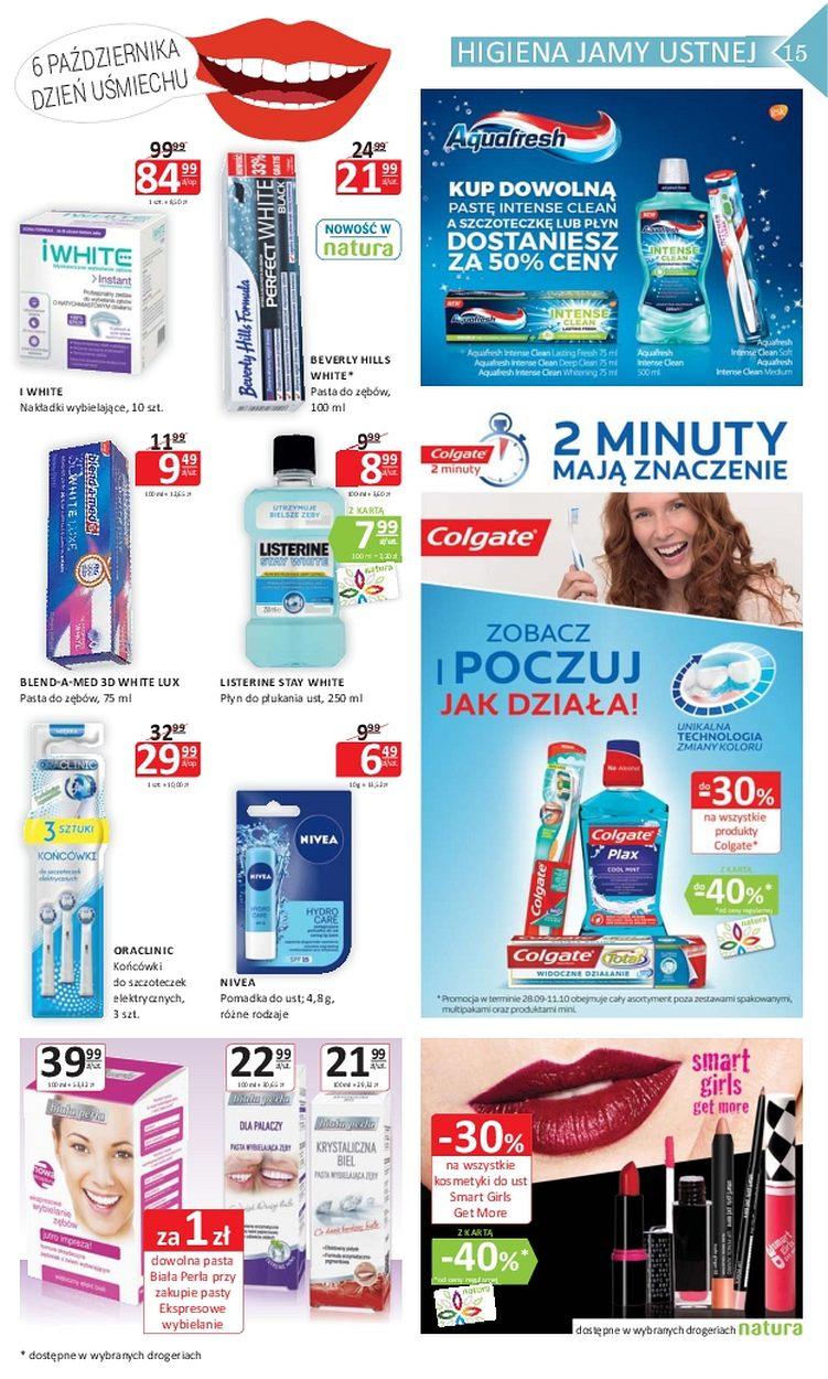 Gazetka promocyjna Drogerie Natura str. 15