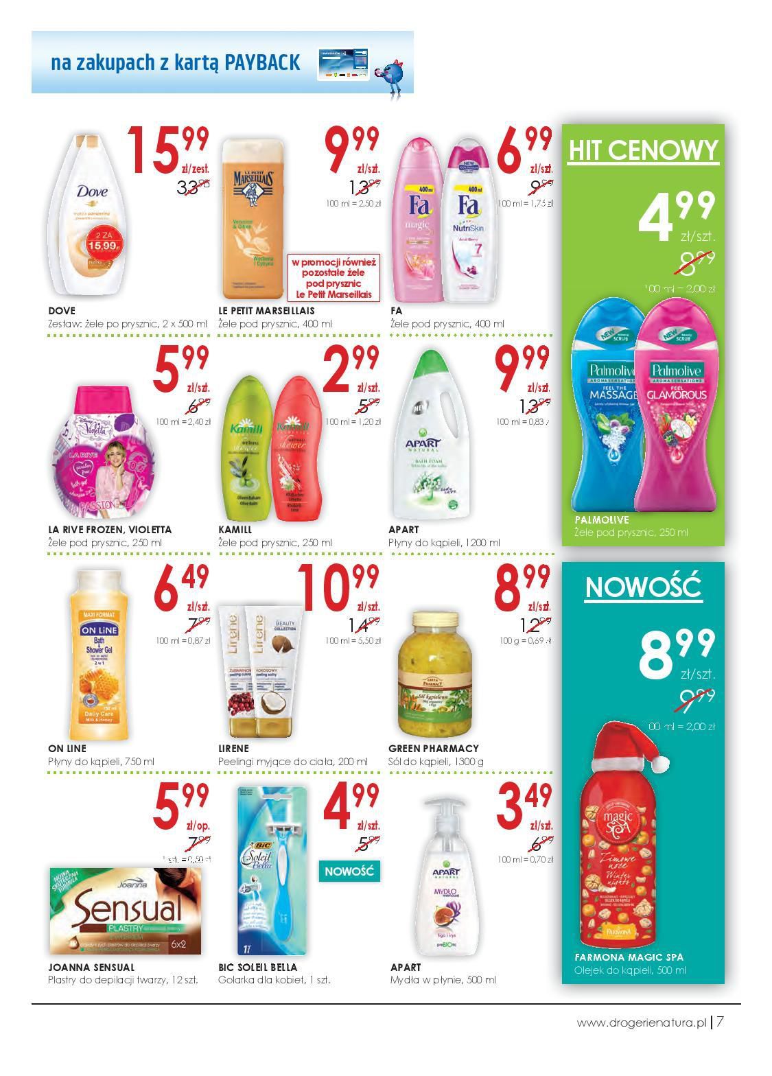 Gazetka promocyjna Drogerie Natura str. 7