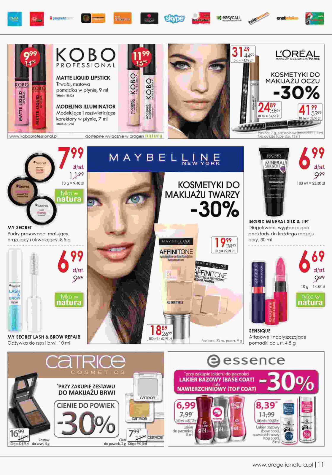 Gazetka promocyjna Drogerie Natura str. 11