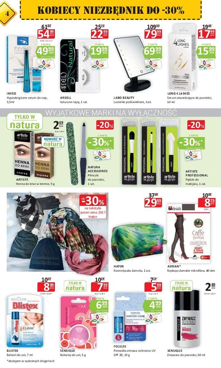 Gazetka promocyjna Drogerie Natura str. 4