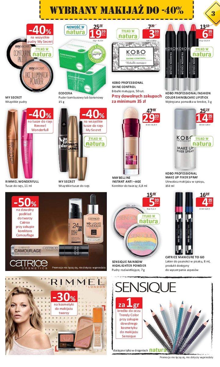 Gazetka promocyjna Drogerie Natura str. 3