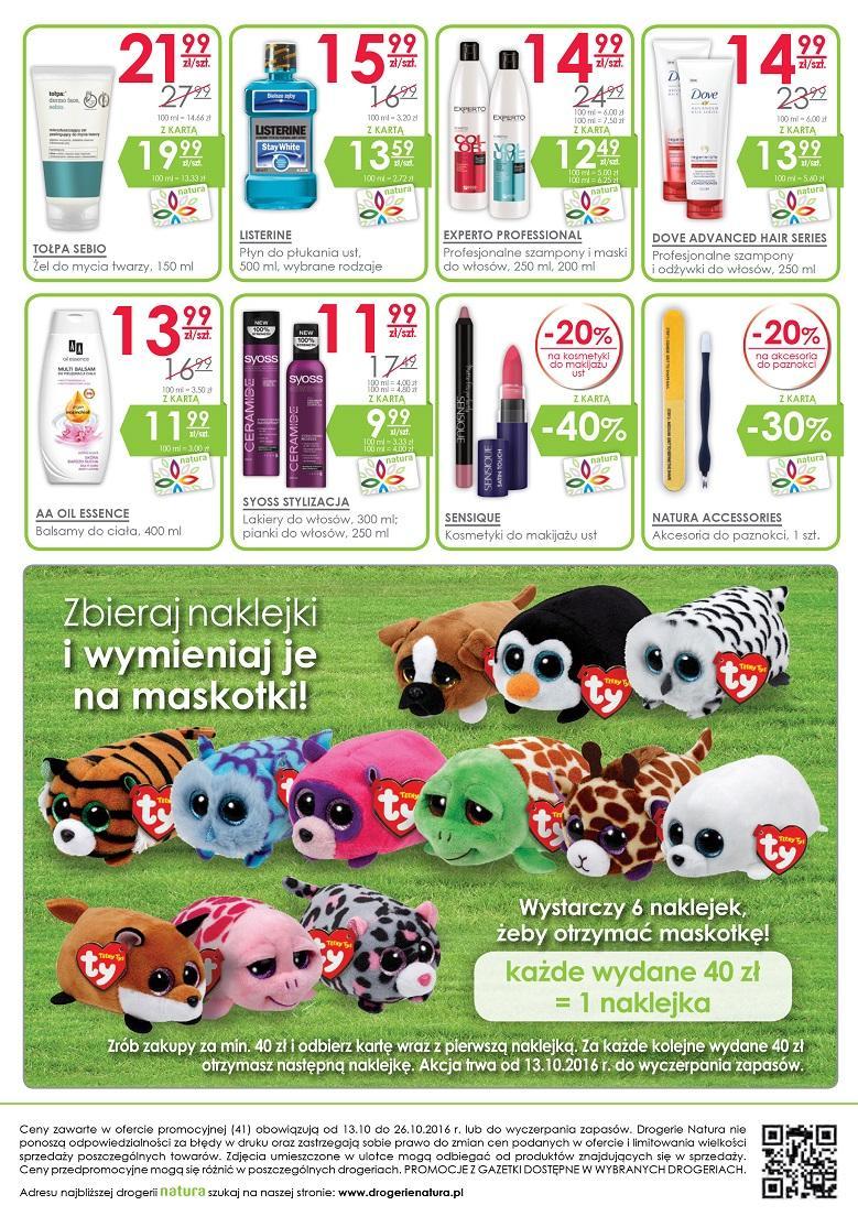 Gazetka promocyjna Drogerie Natura str. 16