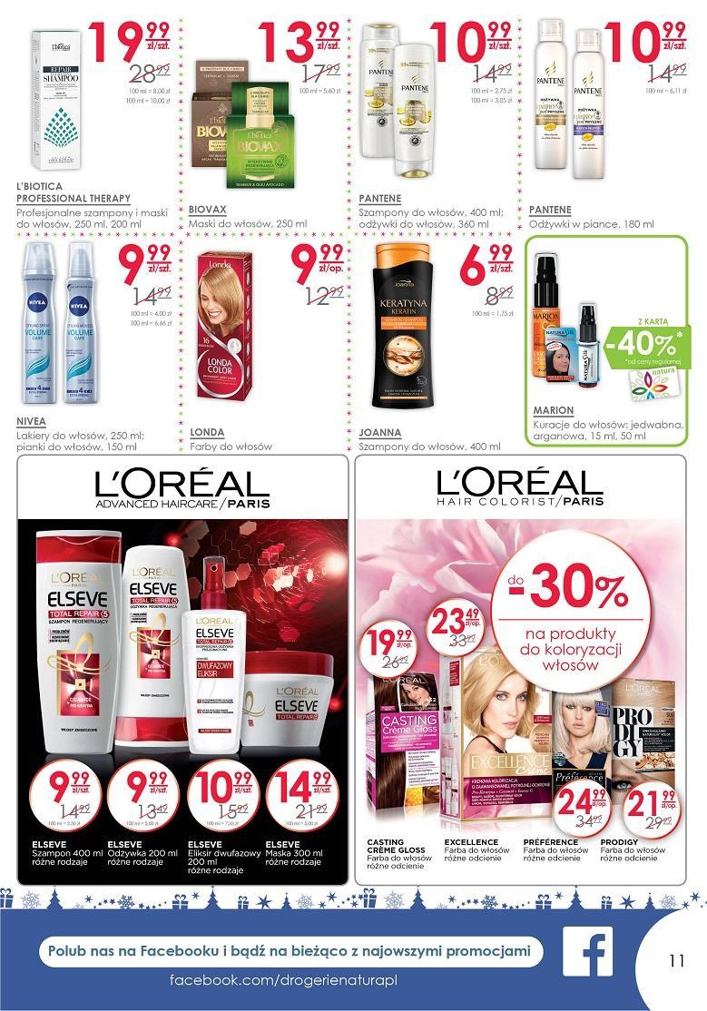 Gazetka promocyjna Drogerie Natura str. 11