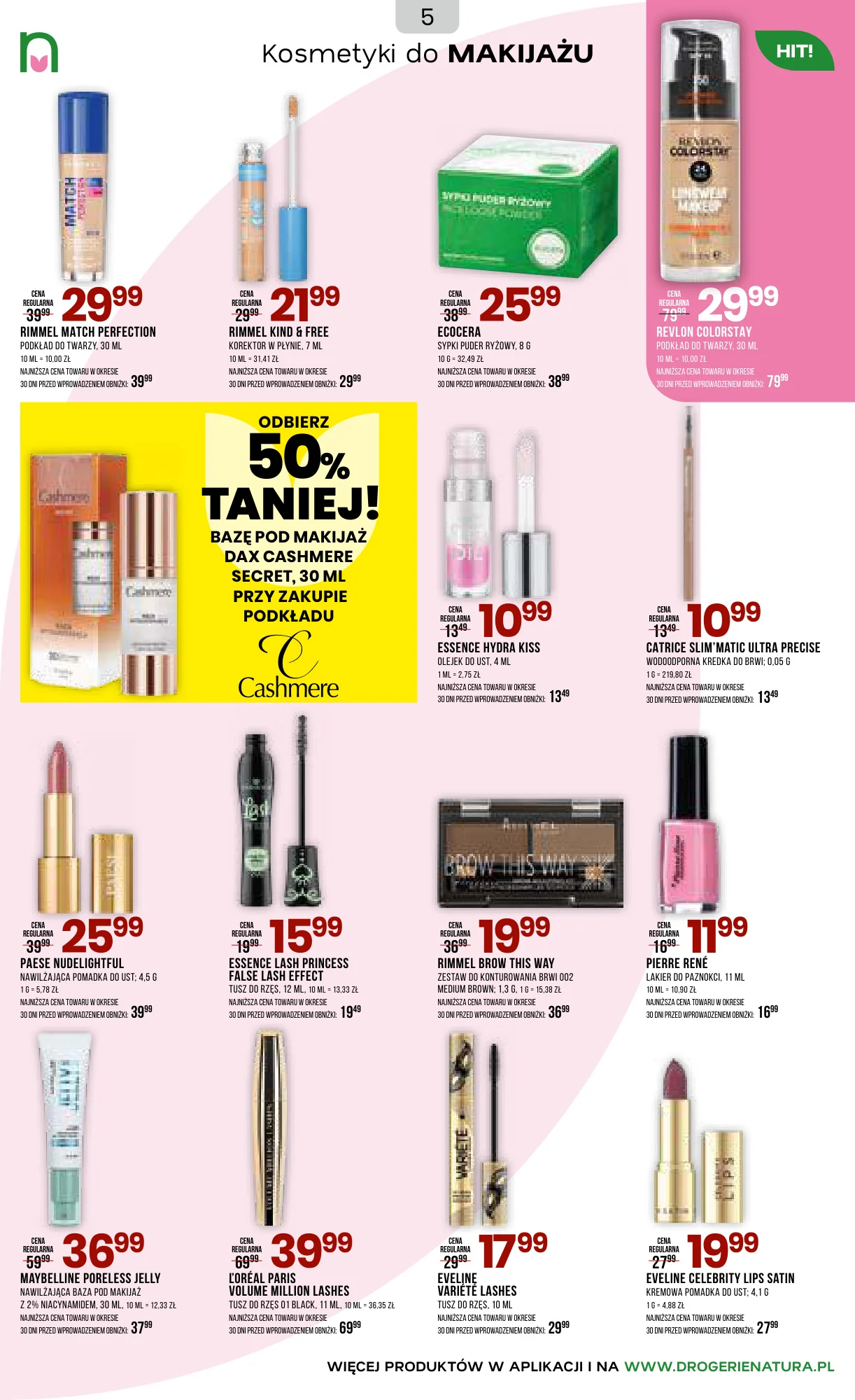 Gazetka promocyjna Drogerie Natura str. 5