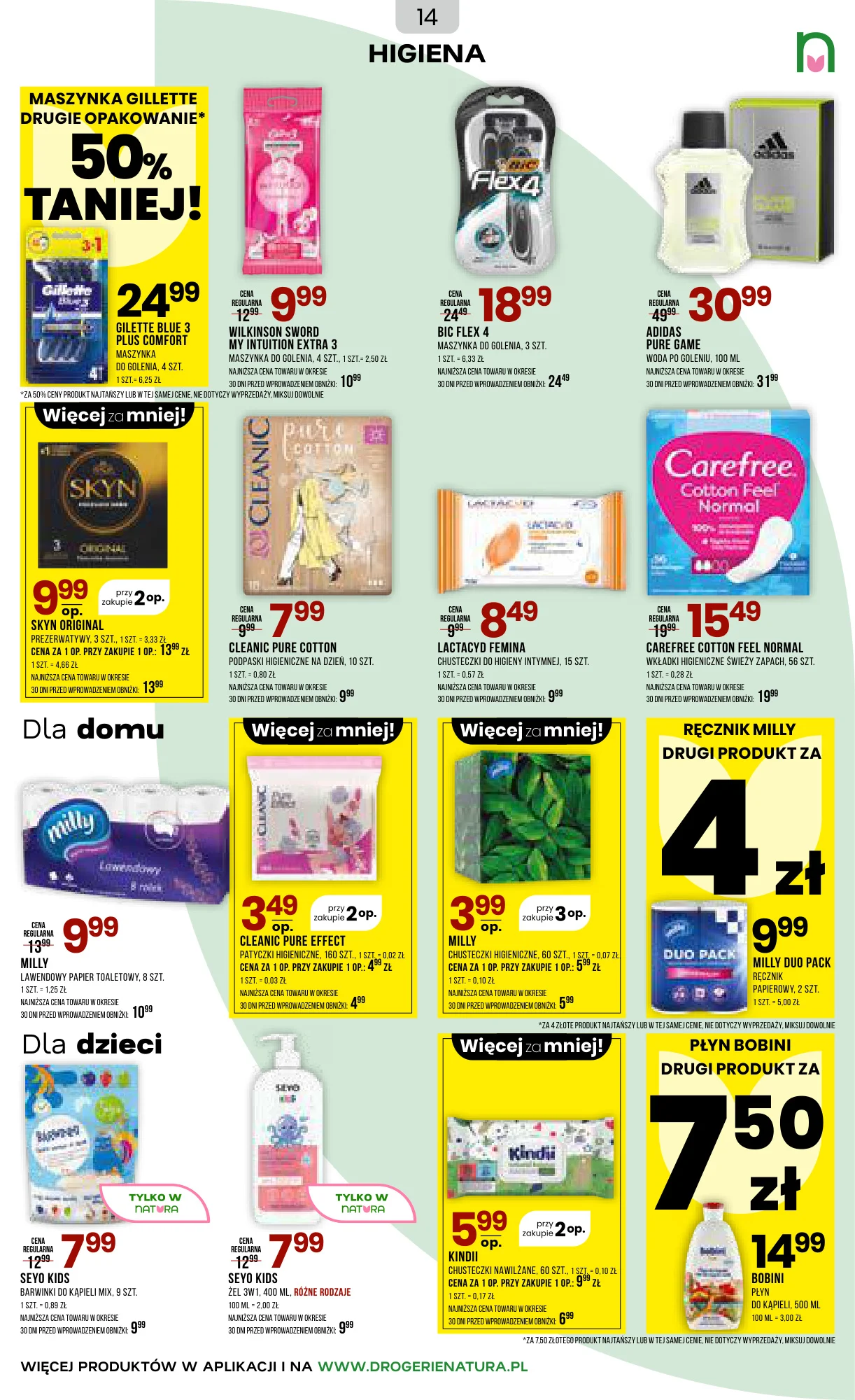 Gazetka promocyjna Drogerie Natura str. 14