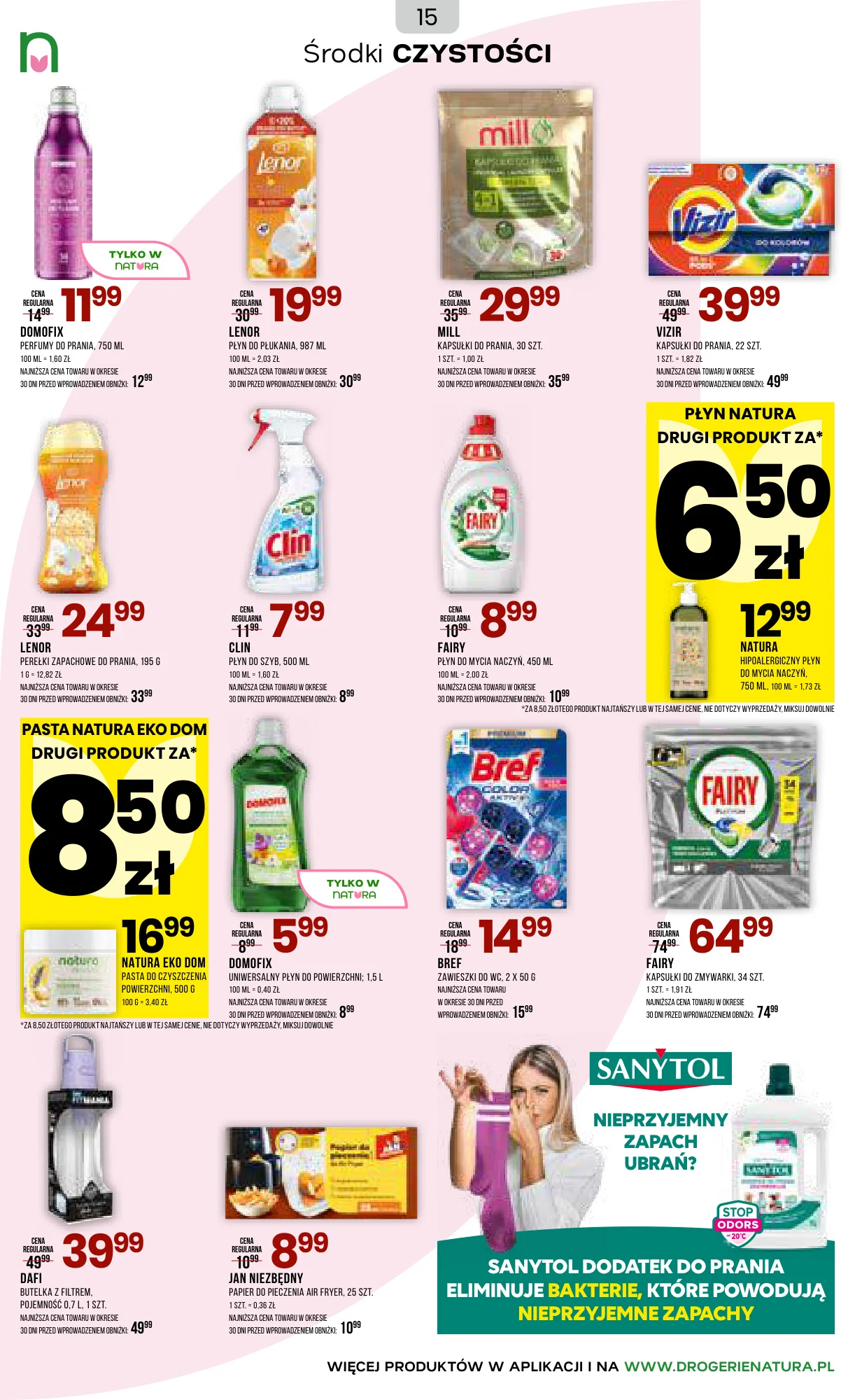 Gazetka promocyjna Drogerie Natura str. 15