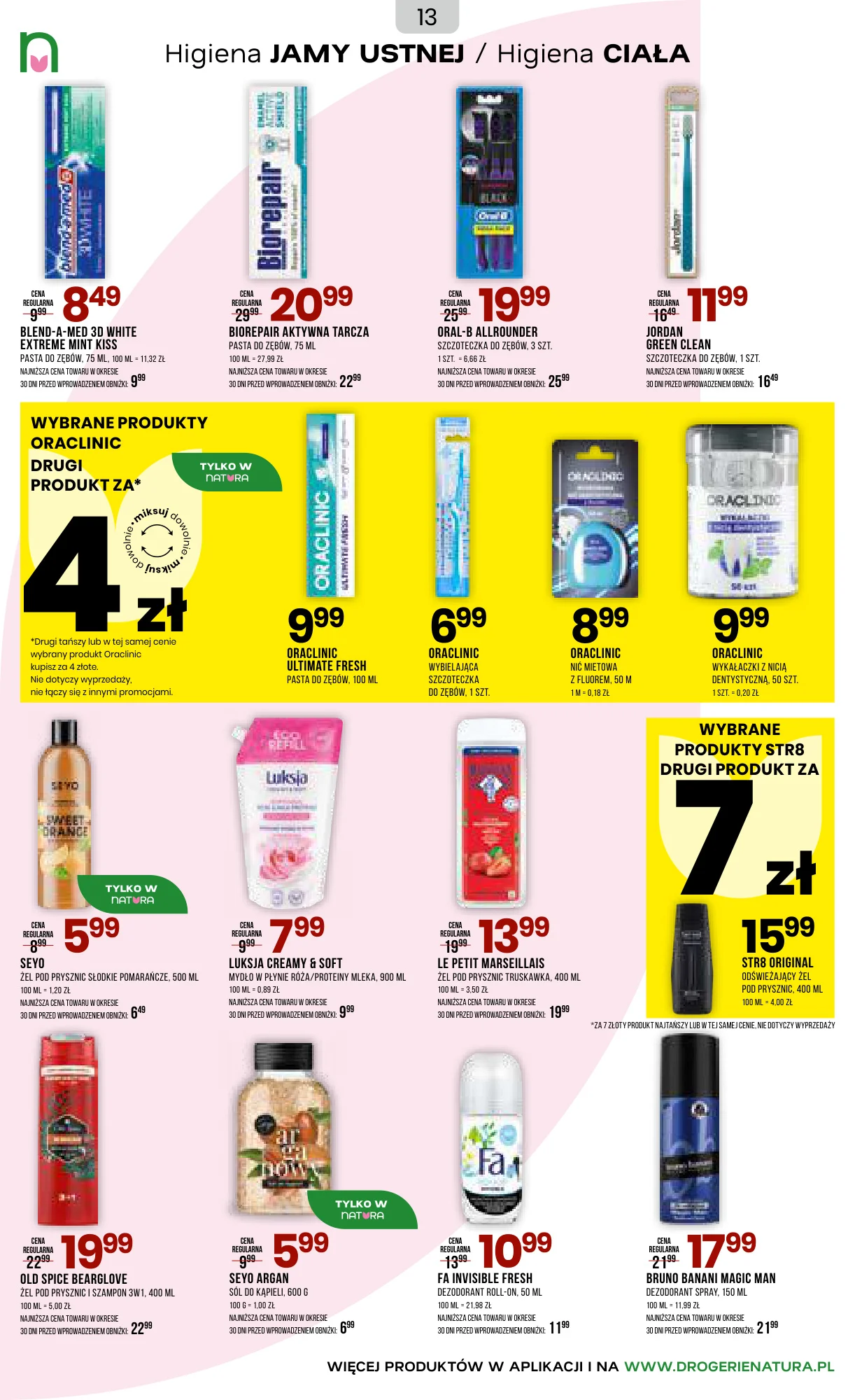 Gazetka promocyjna Drogerie Natura str. 13