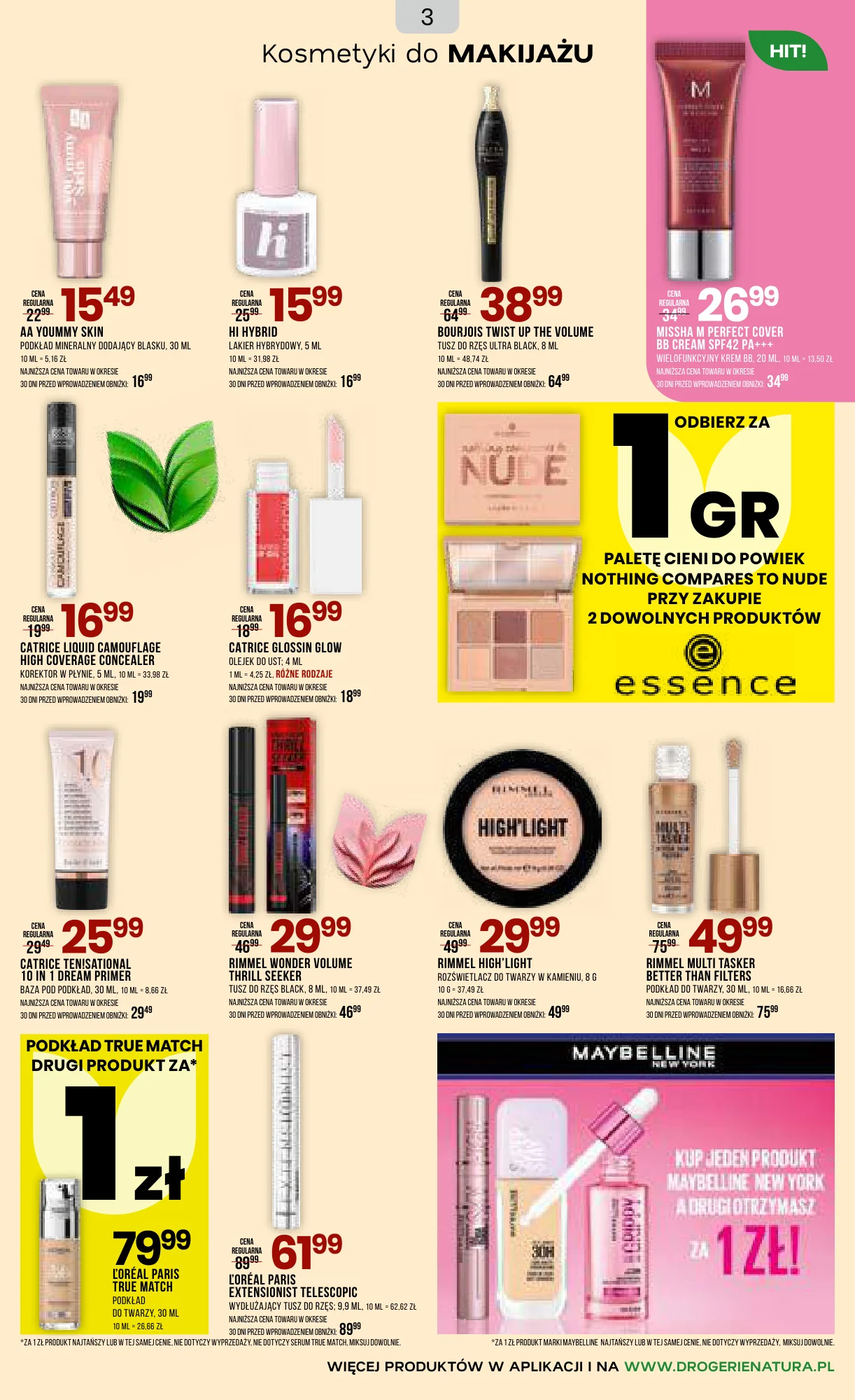 Gazetka promocyjna Drogerie Natura str. 3