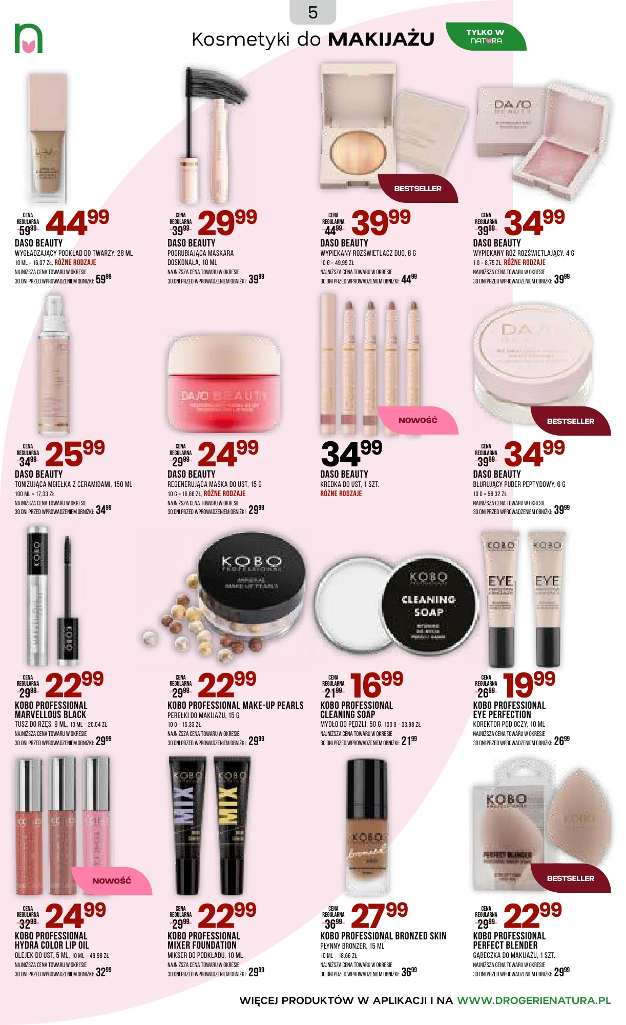 Gazetka promocyjna Drogerie Natura str. 5