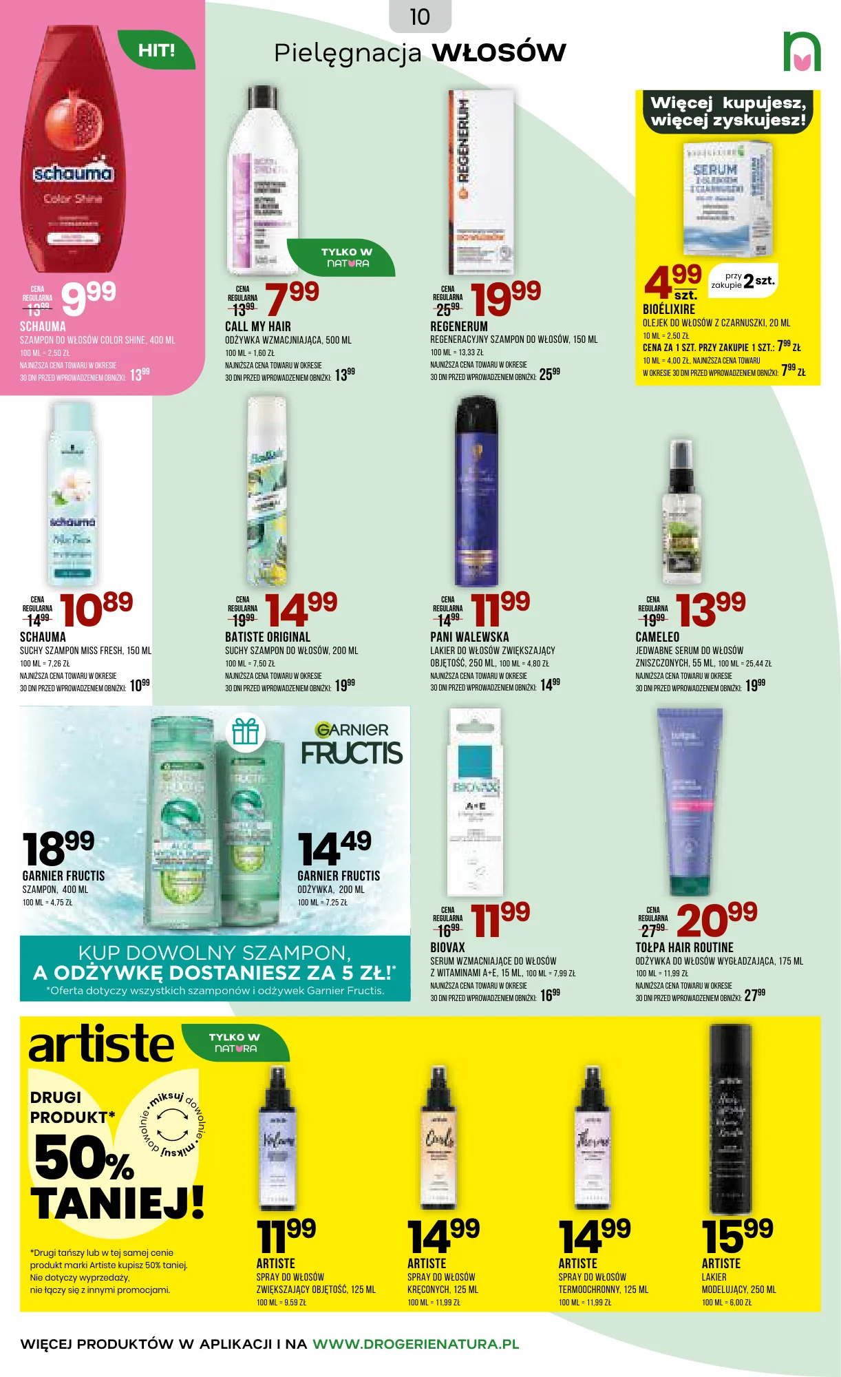 Gazetka promocyjna Drogerie Natura str. 10