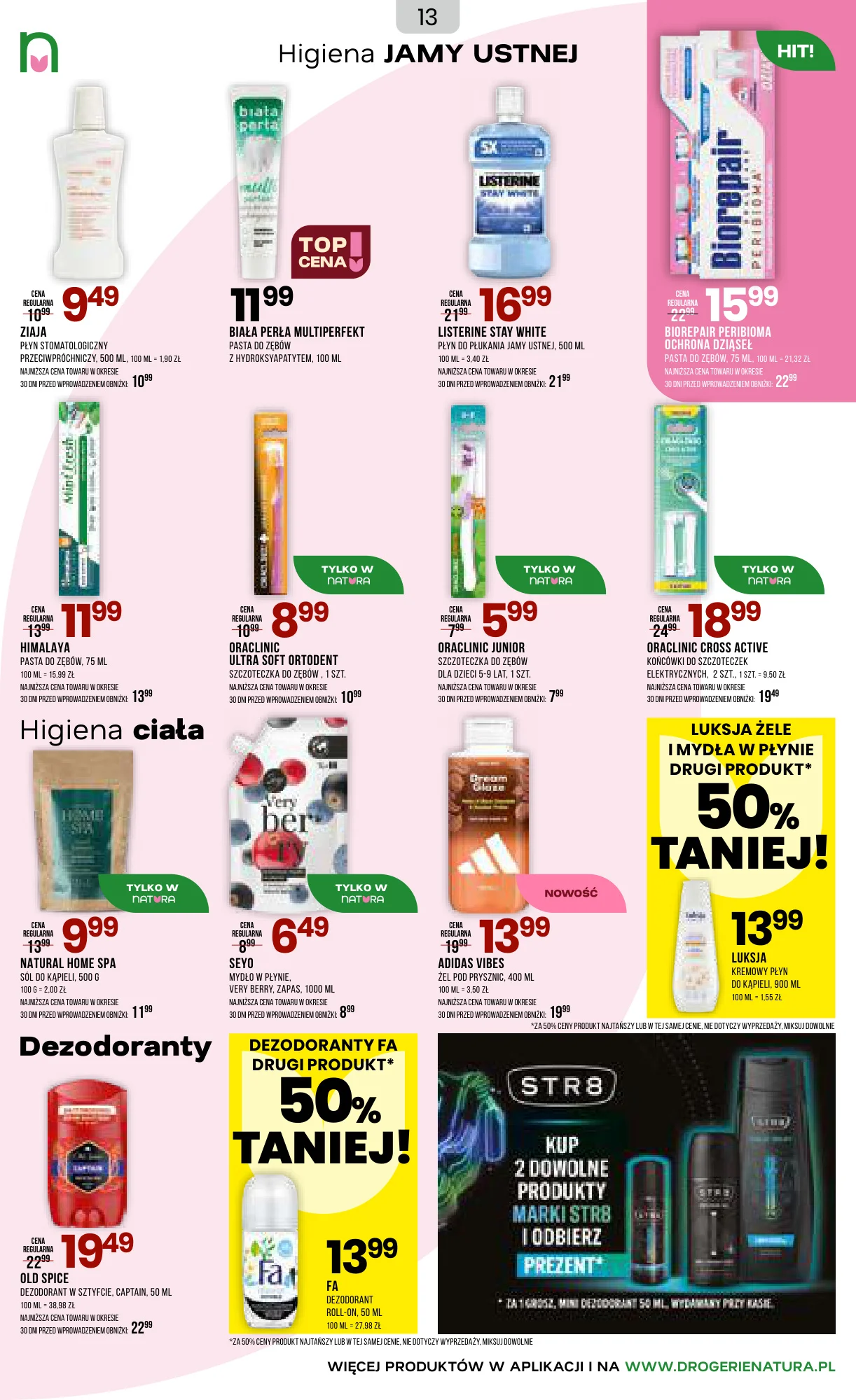 Gazetka promocyjna Drogerie Natura str. 13