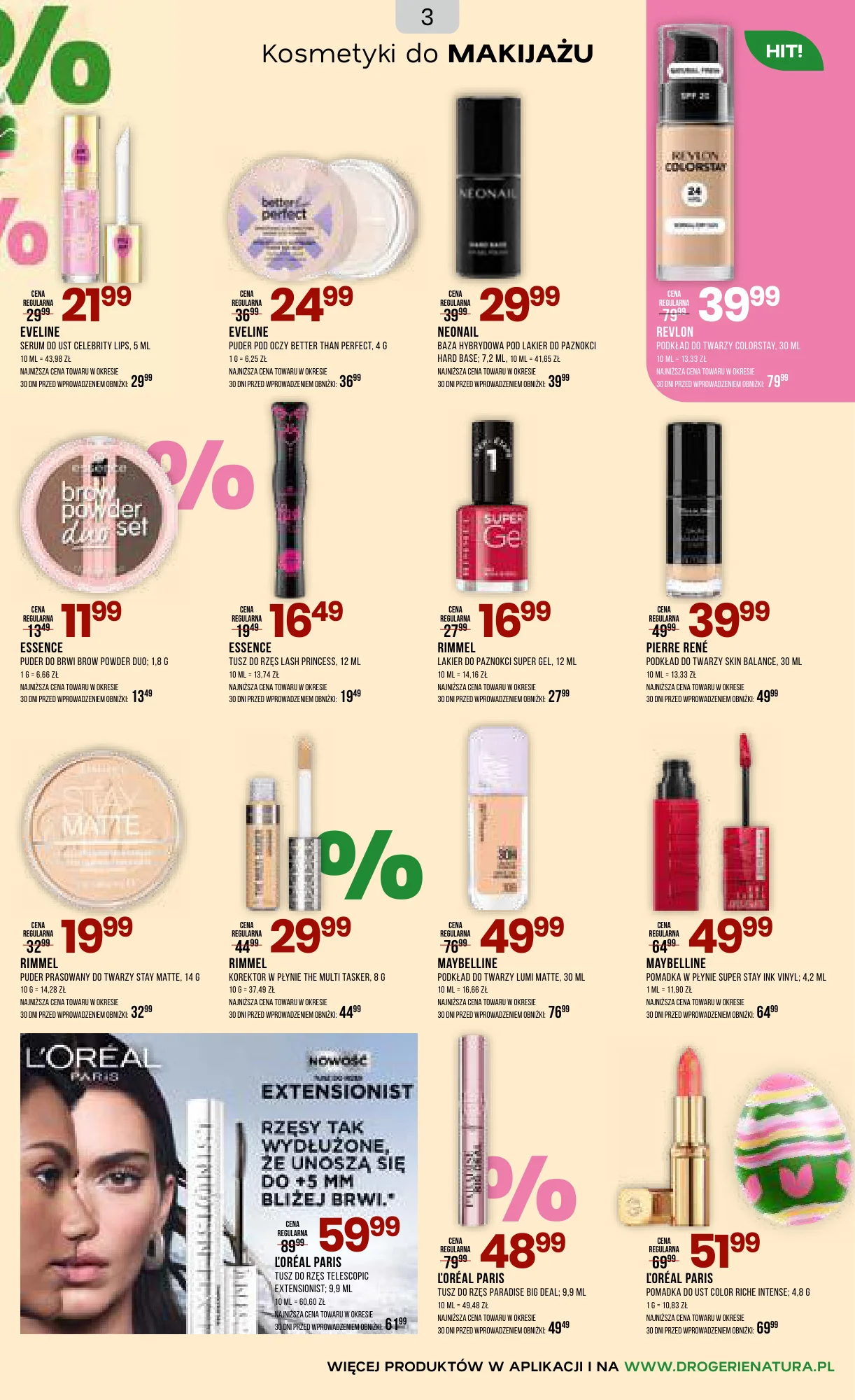 Gazetka promocyjna Drogerie Natura str. 3