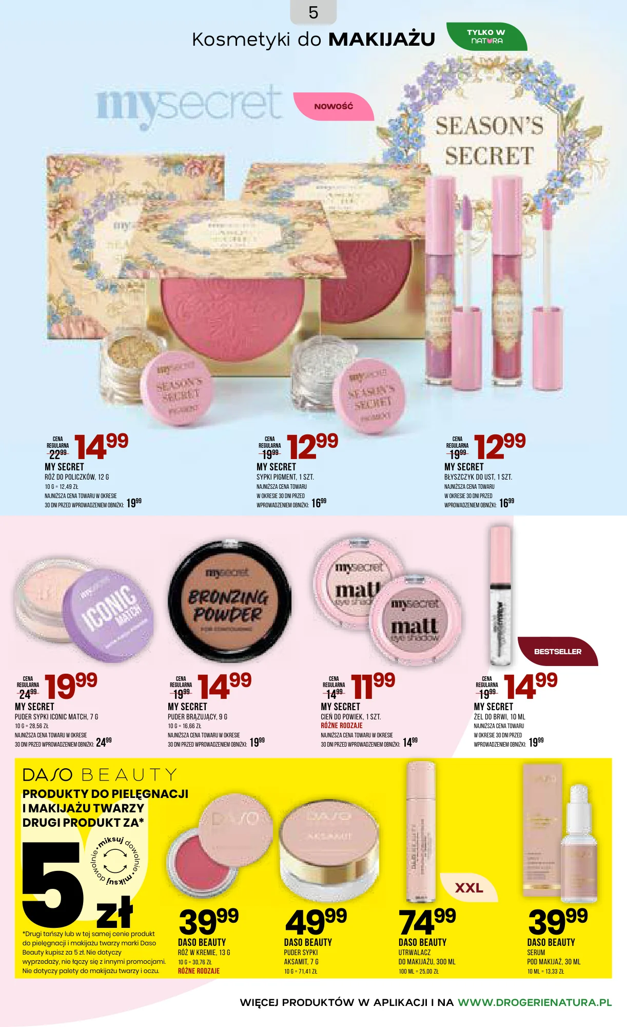 Gazetka promocyjna Drogerie Natura str. 5