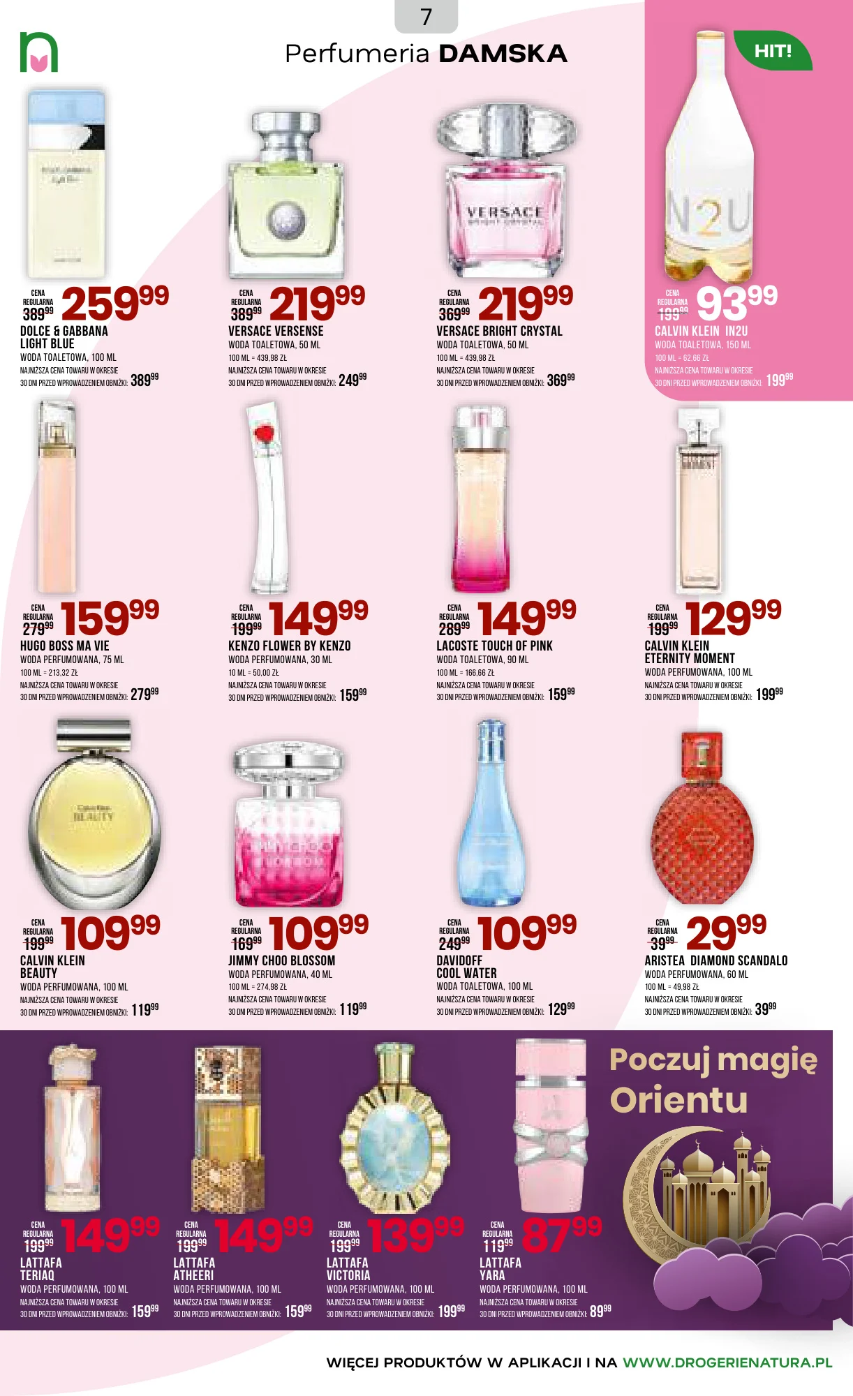 Gazetka promocyjna Drogerie Natura str. 7