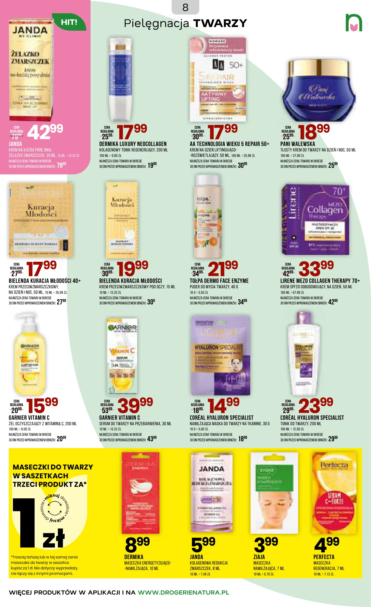 Gazetka promocyjna Drogerie Natura str. 8