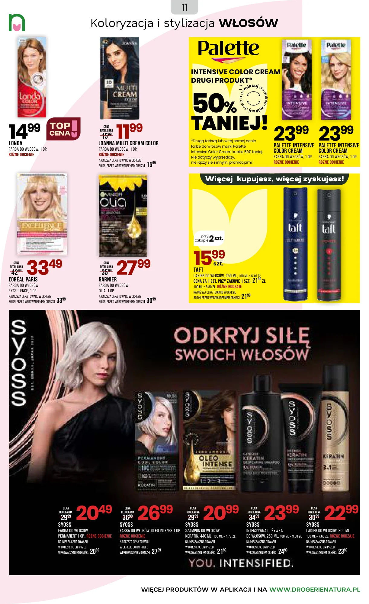Gazetka promocyjna Drogerie Natura str. 11