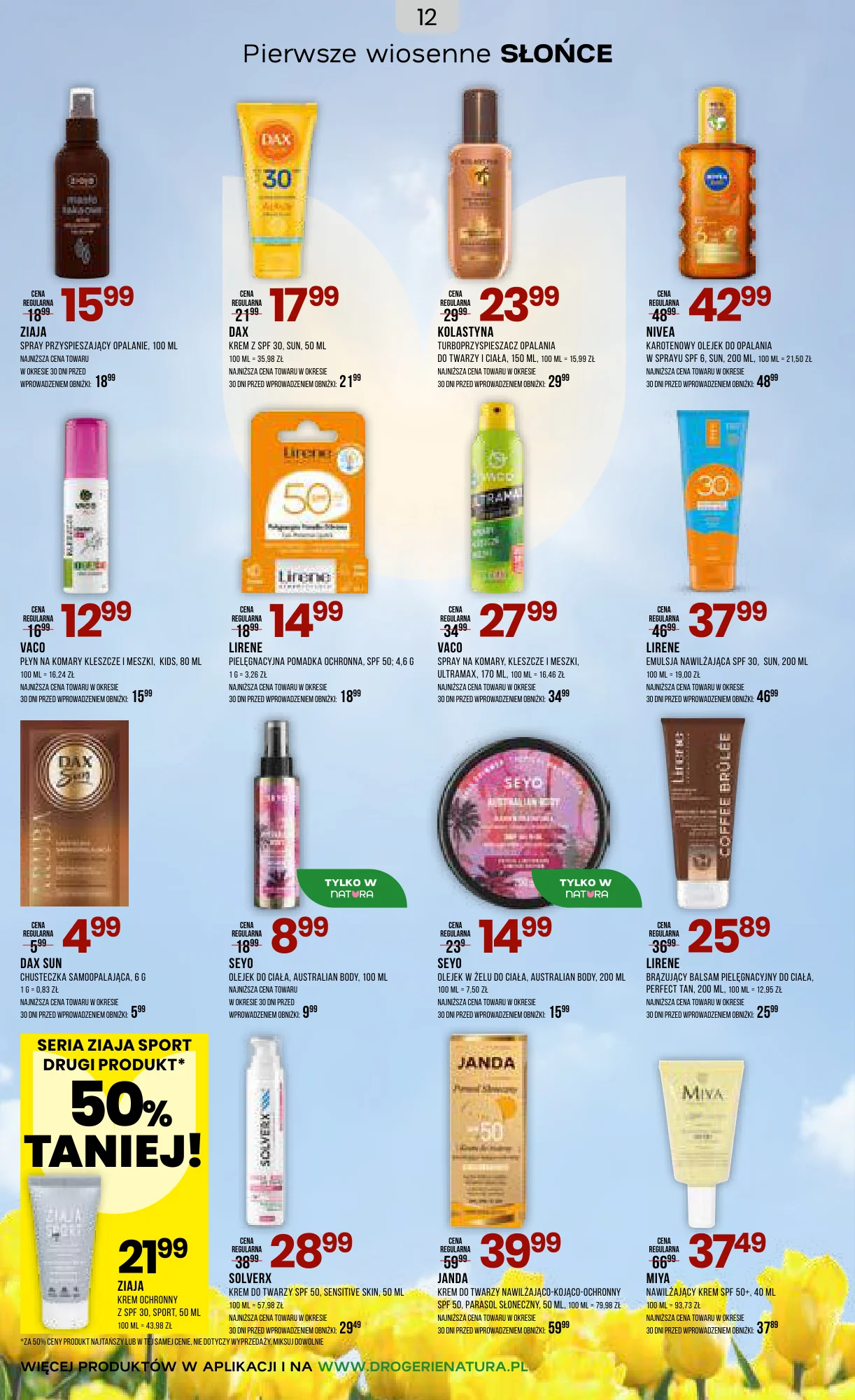 Gazetka promocyjna Drogerie Natura str. 12