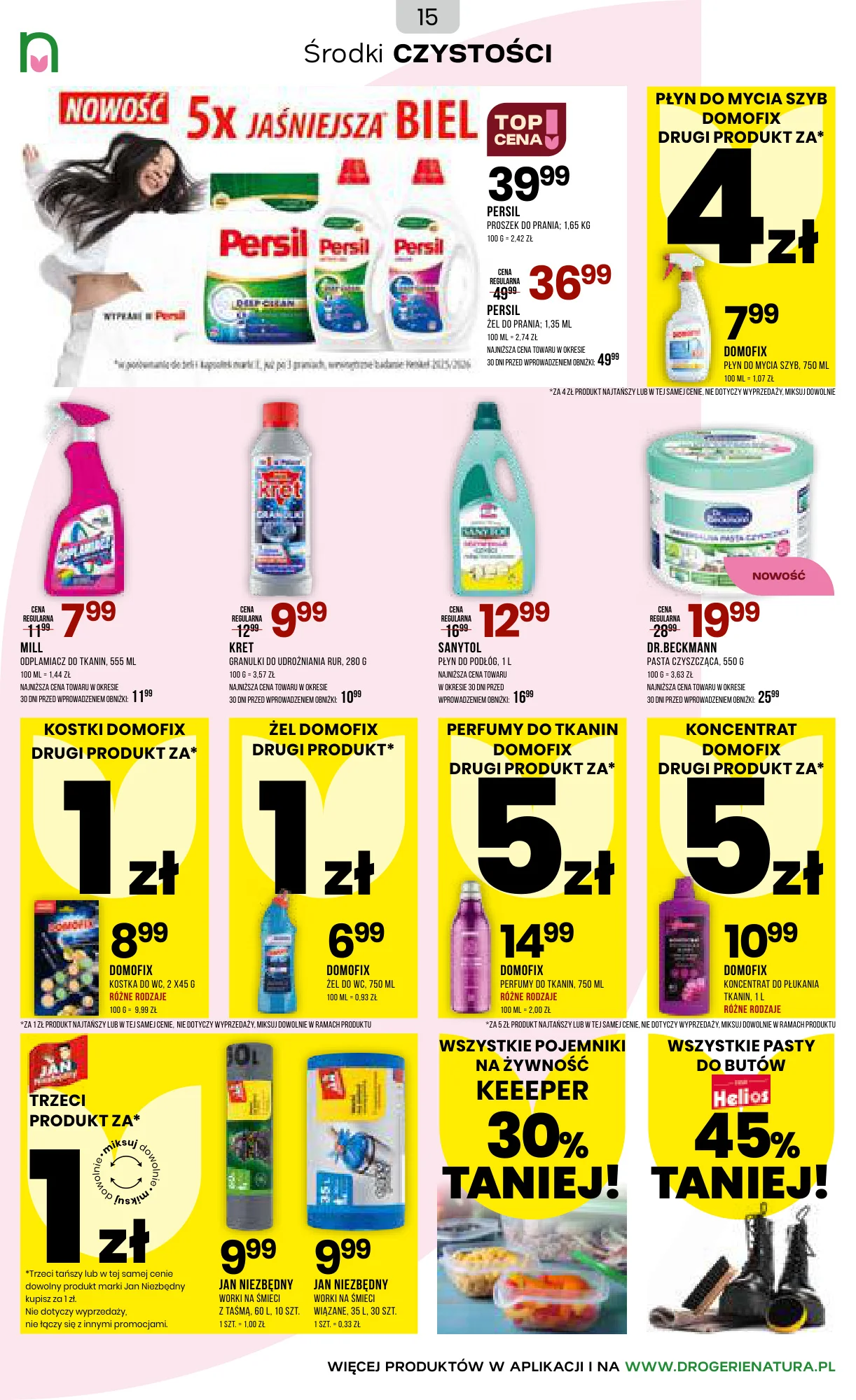 Gazetka promocyjna Drogerie Natura str. 15