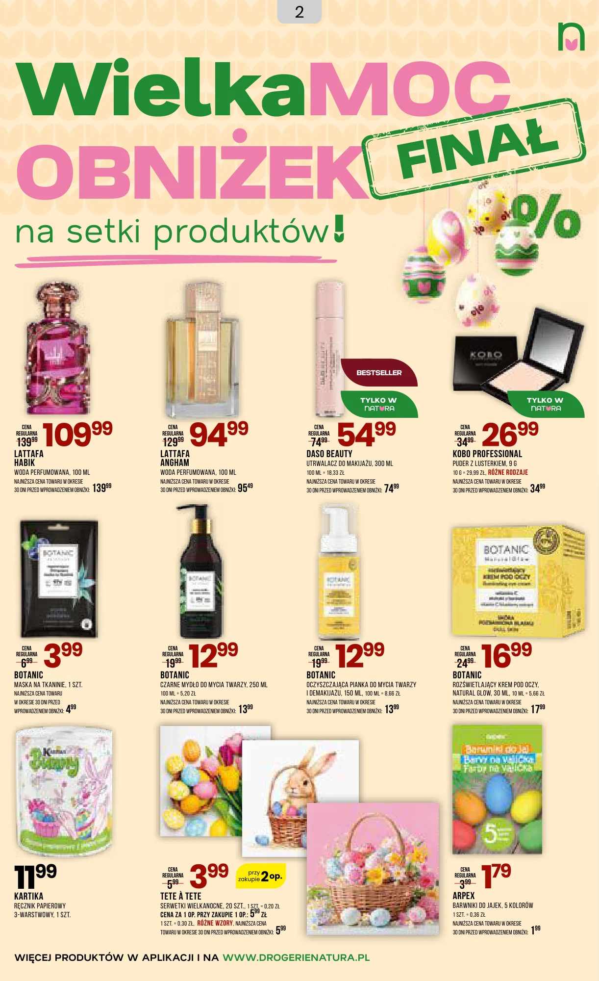Gazetka promocyjna Drogerie Natura str. 2