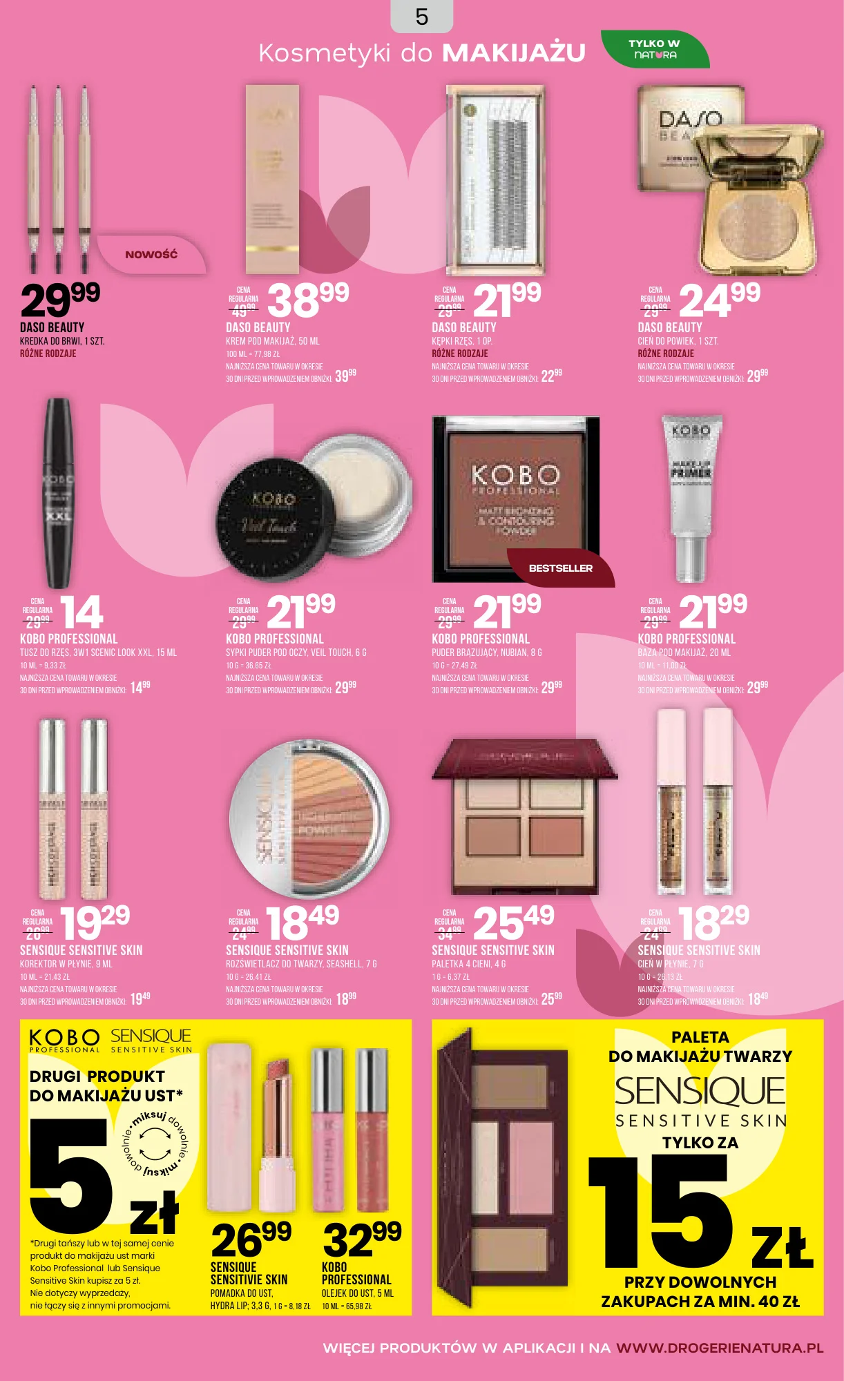 Gazetka promocyjna Drogerie Natura str. 5
