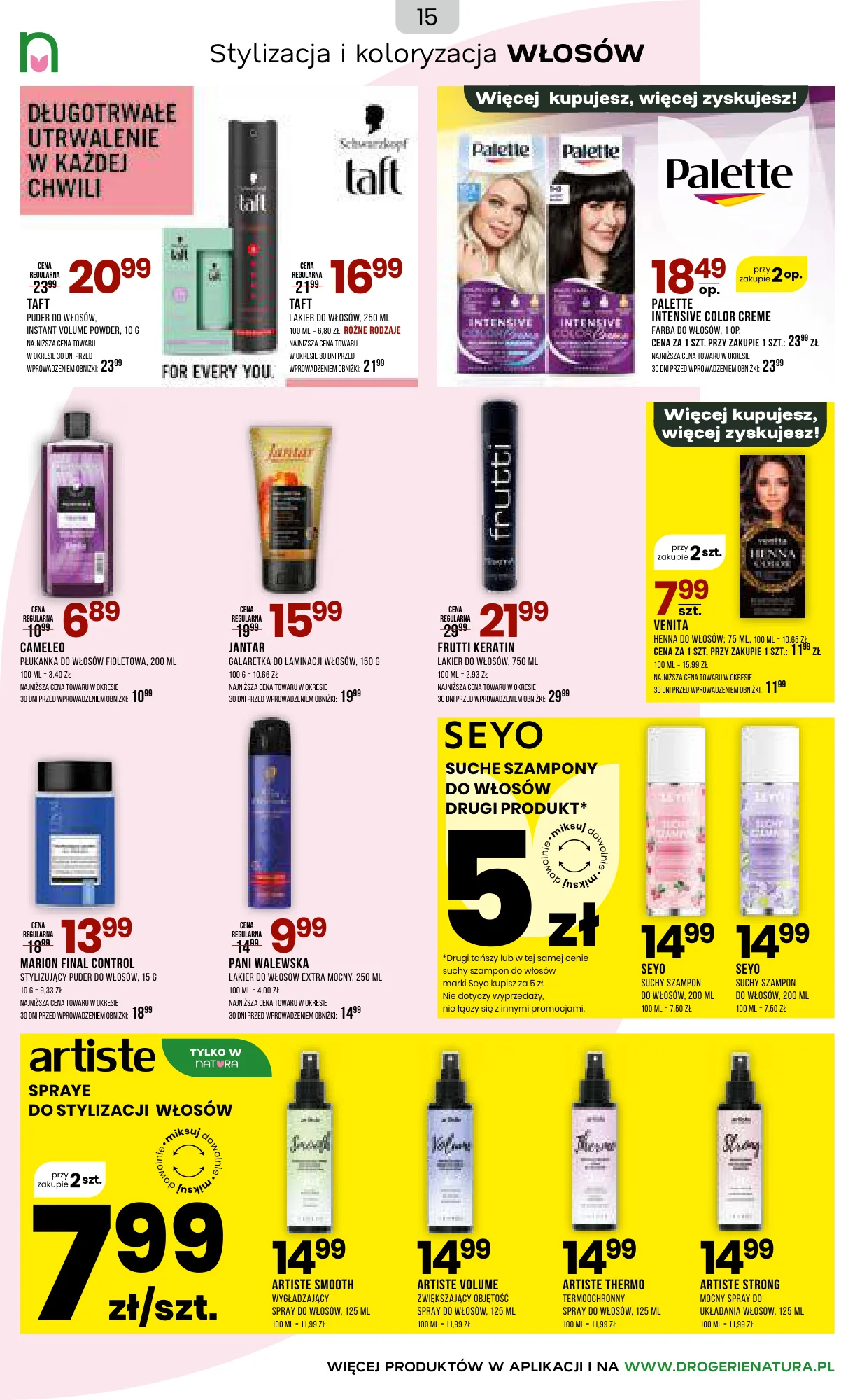 Gazetka promocyjna Drogerie Natura str. 14