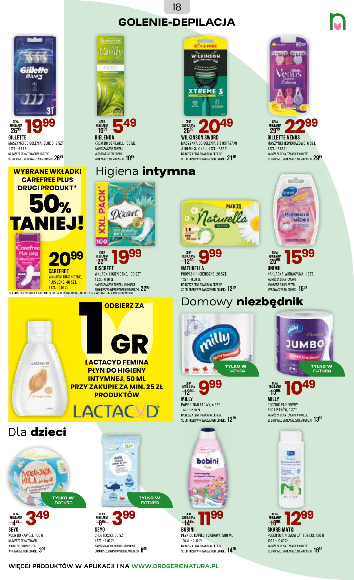 Gazetka promocyjna Drogerie Natura str. 17