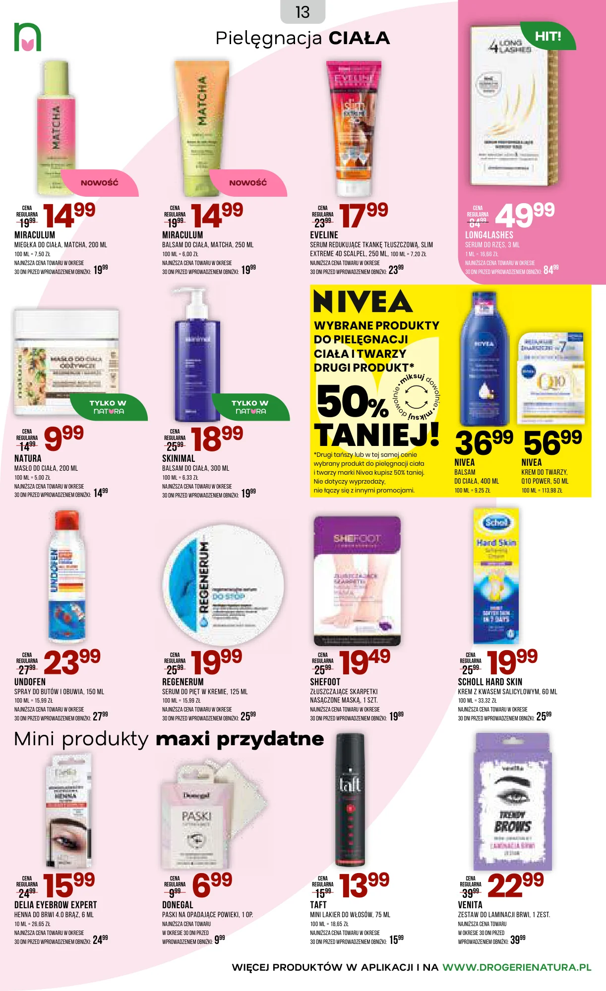 Gazetka promocyjna Drogerie Natura str. 13