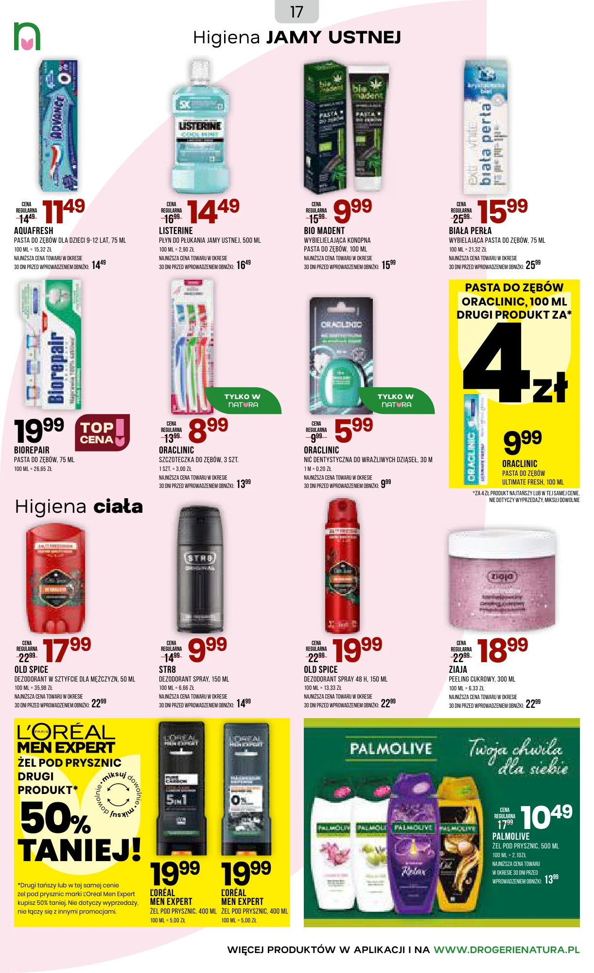 Gazetka promocyjna Drogerie Natura str. 17
