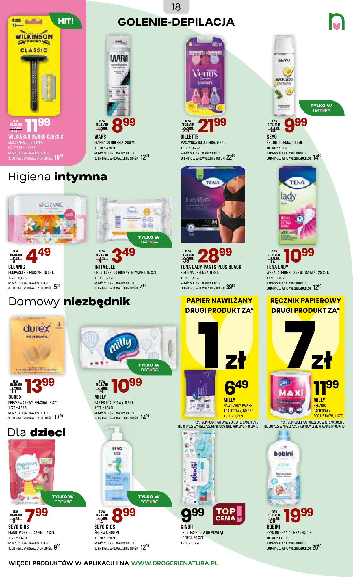 Gazetka promocyjna Drogerie Natura str. 18
