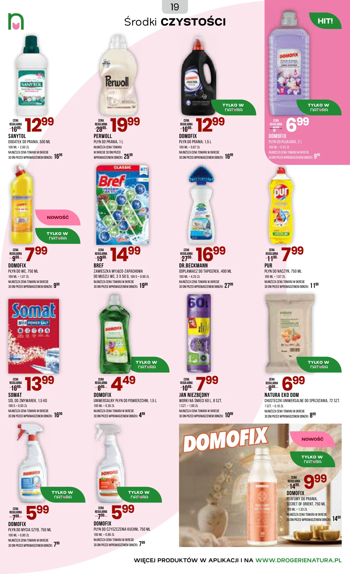 Gazetka promocyjna Drogerie Natura str. 19