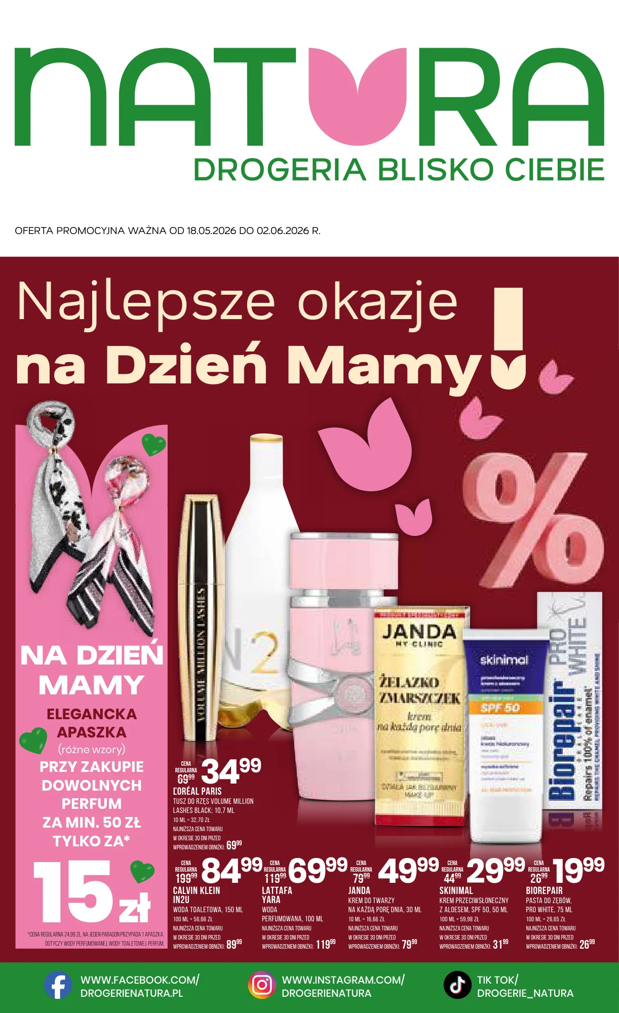 Gazetka promocyjna Drogerie Natura str. 1