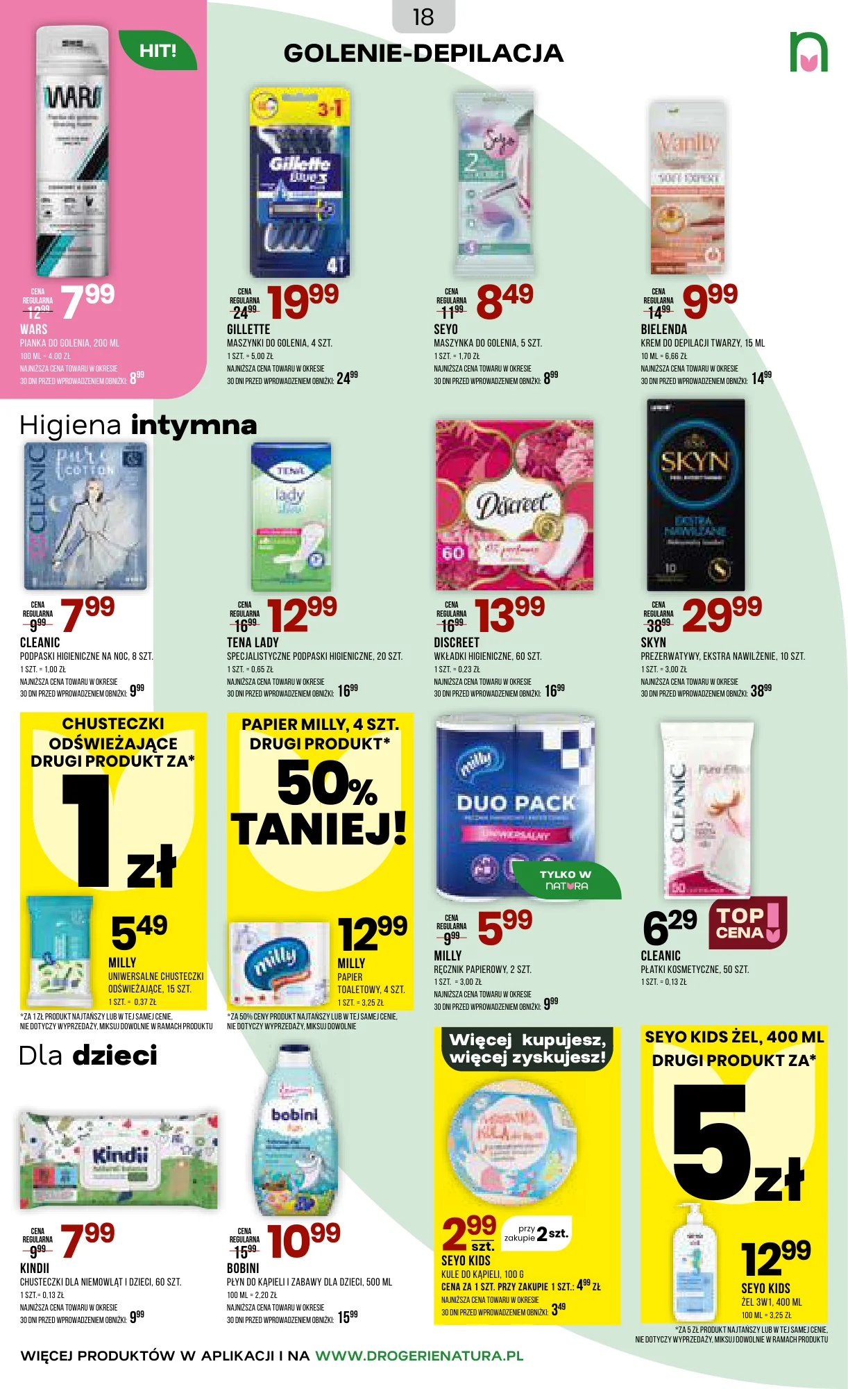 Gazetka promocyjna Drogerie Natura str. 18