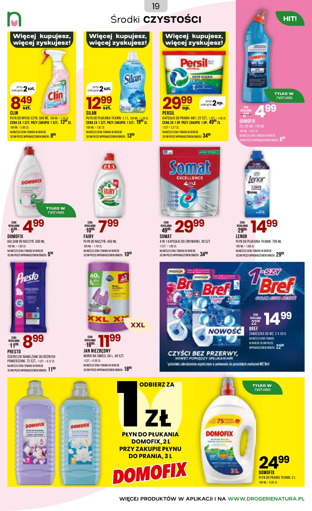 Gazetka promocyjna Drogerie Natura str. 19