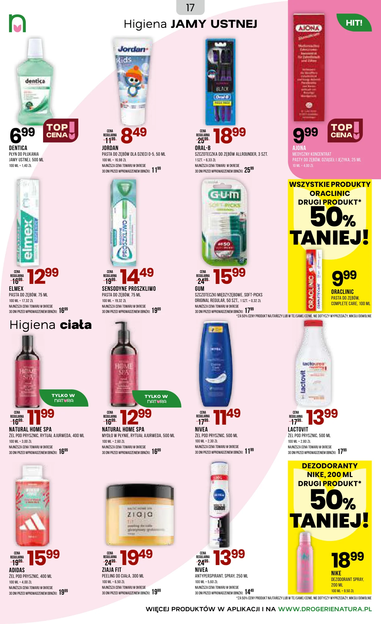 Gazetka promocyjna Drogerie Natura str. 17