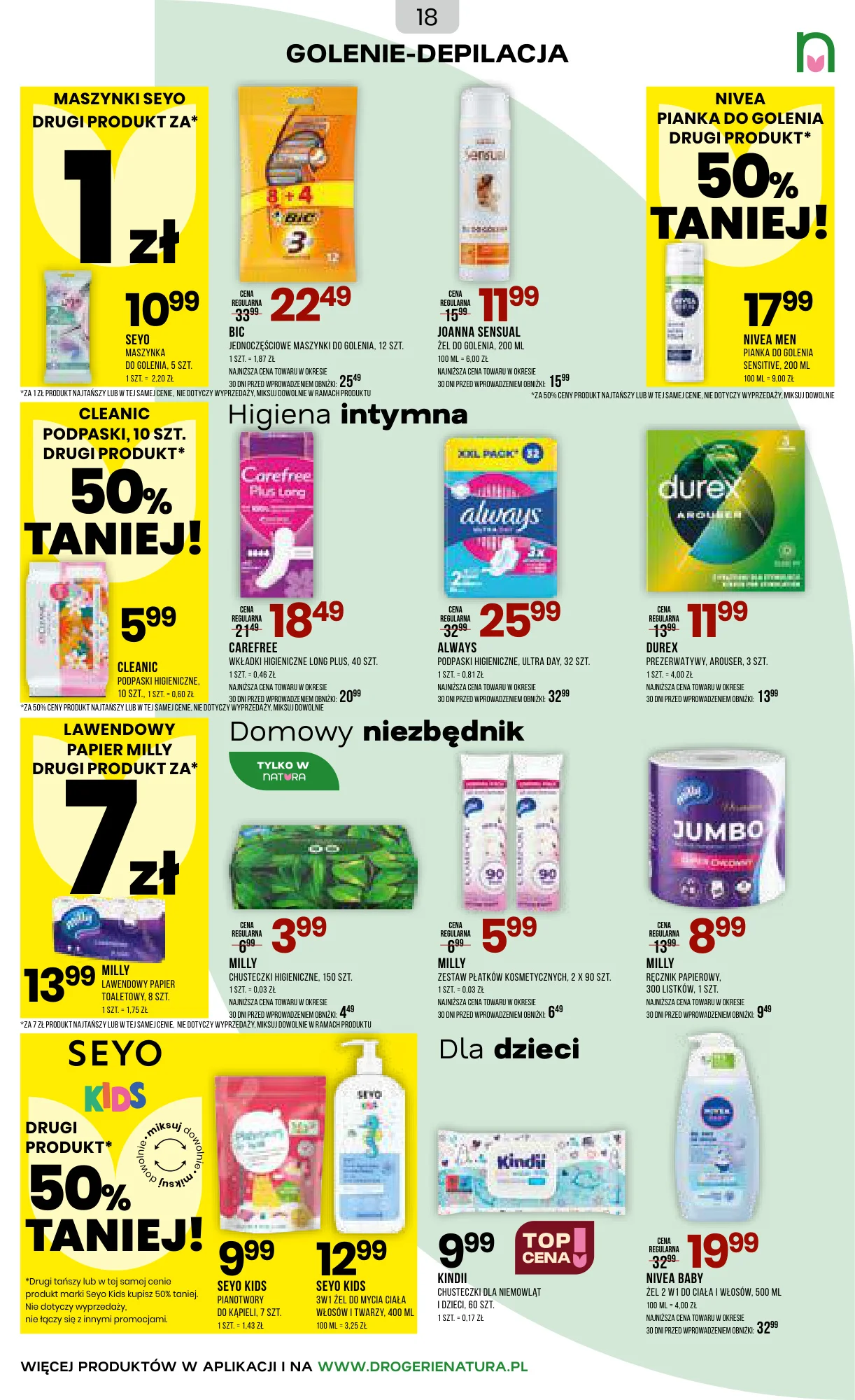 Gazetka promocyjna Drogerie Natura str. 18
