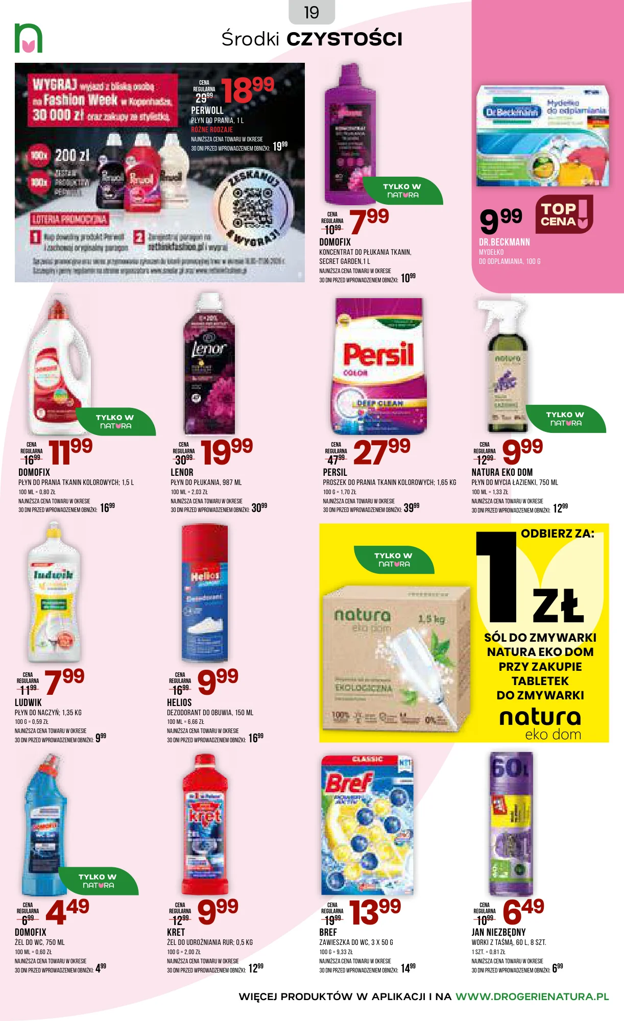 Gazetka promocyjna Drogerie Natura str. 19