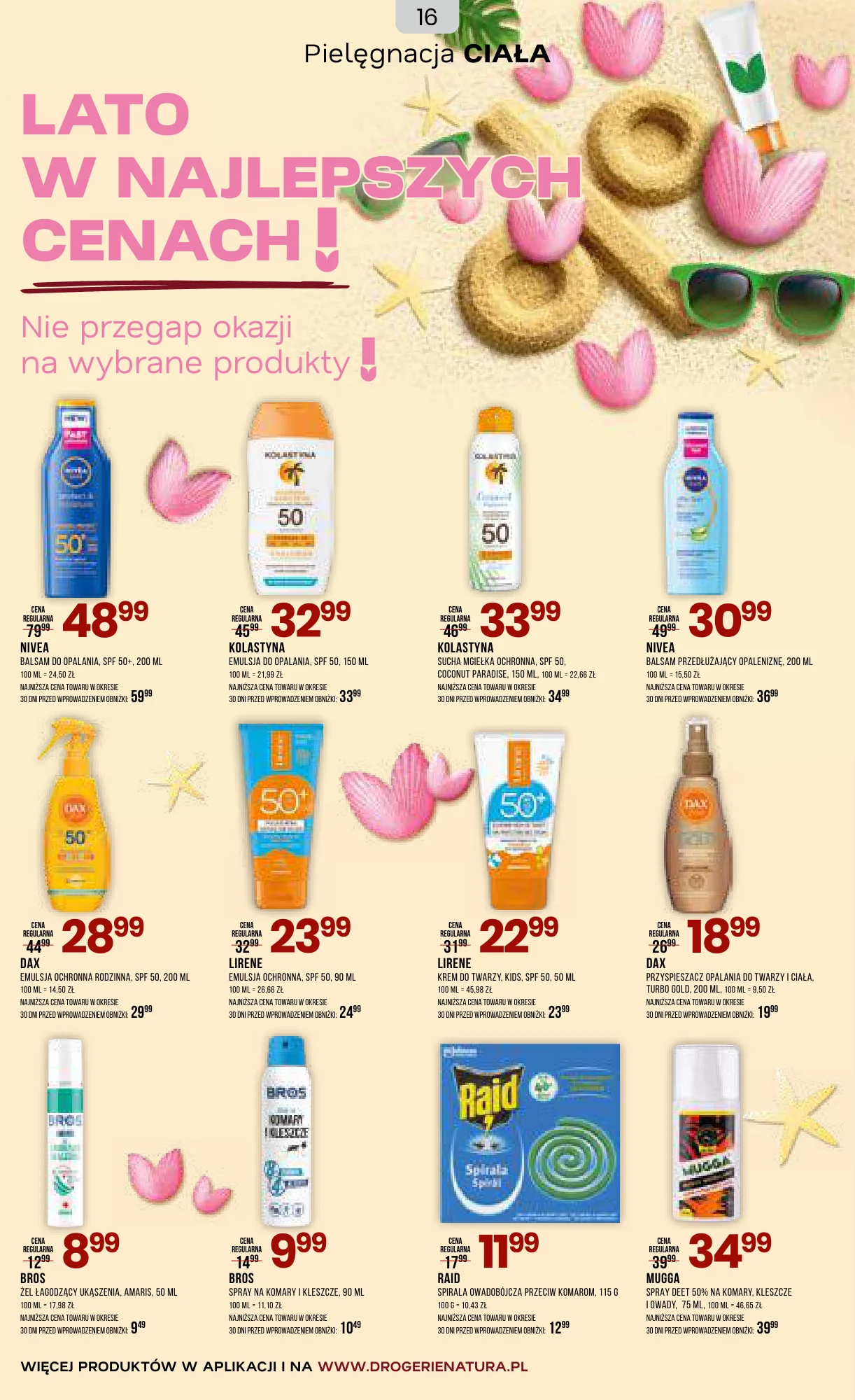 Gazetka promocyjna Drogerie Natura str. 16