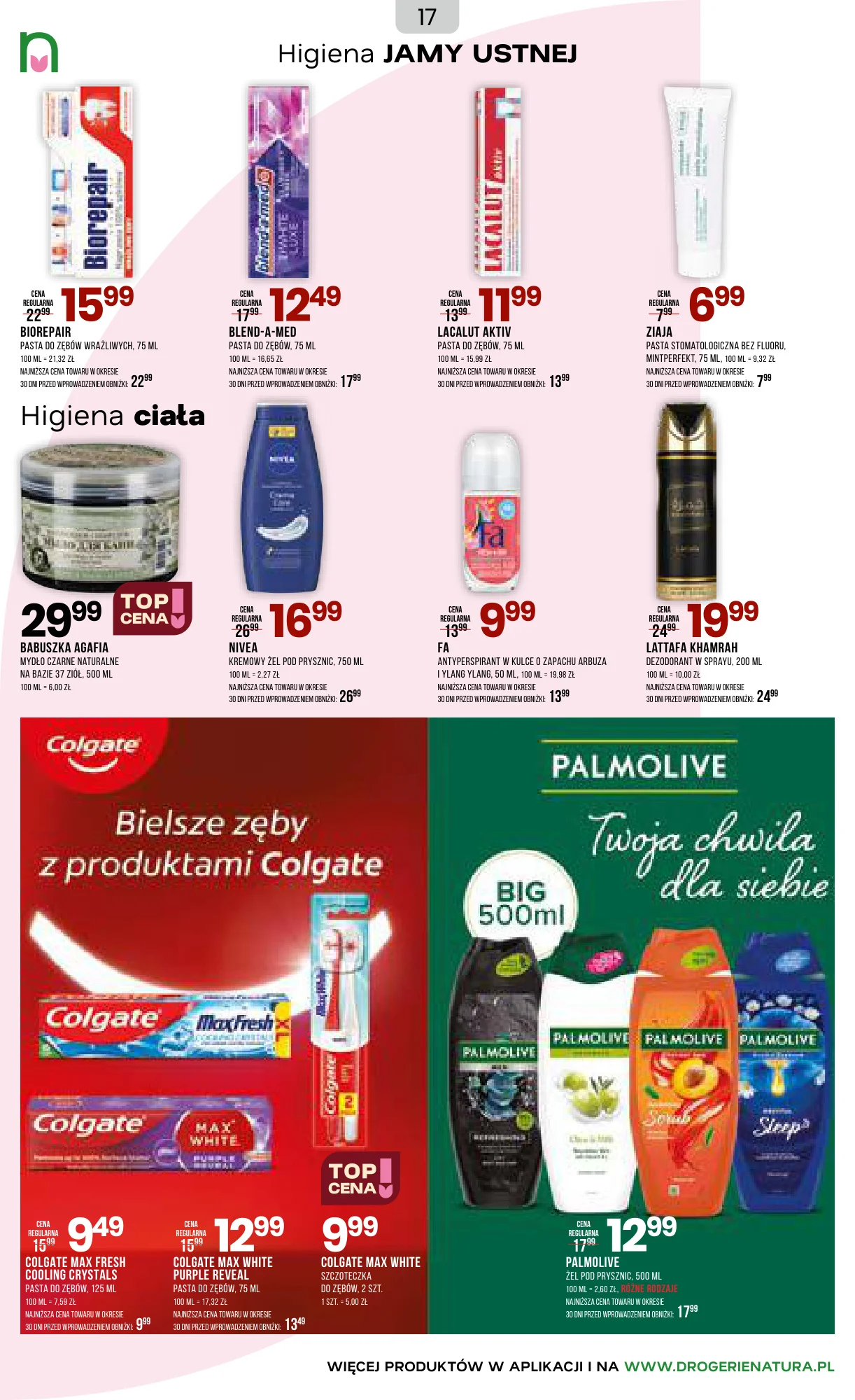 Gazetka promocyjna Drogerie Natura str. 17