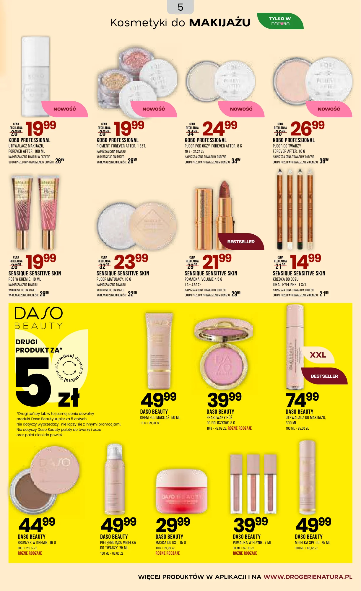 Gazetka promocyjna Drogerie Natura str. 5