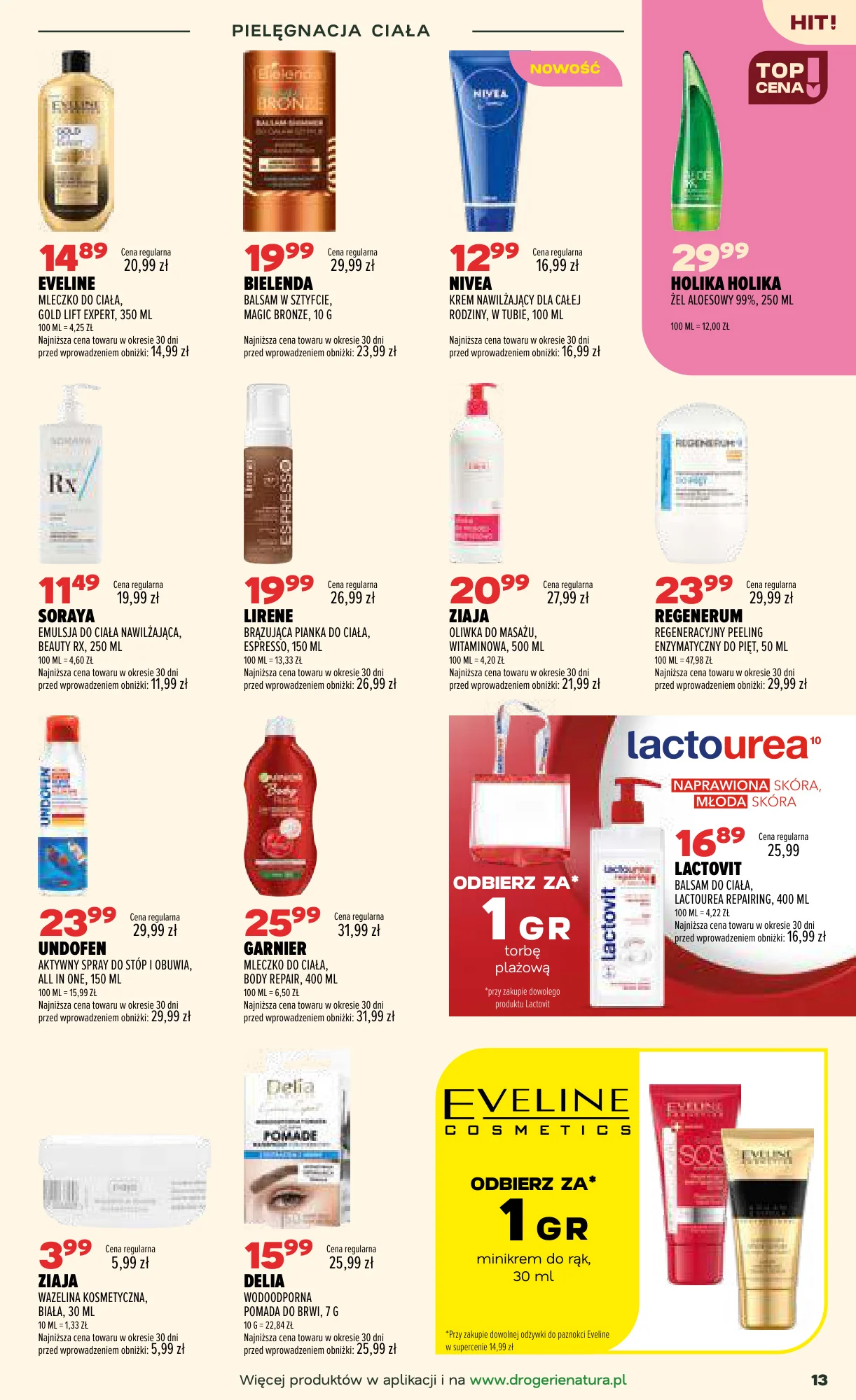 Gazetka promocyjna Drogerie Natura str. 13