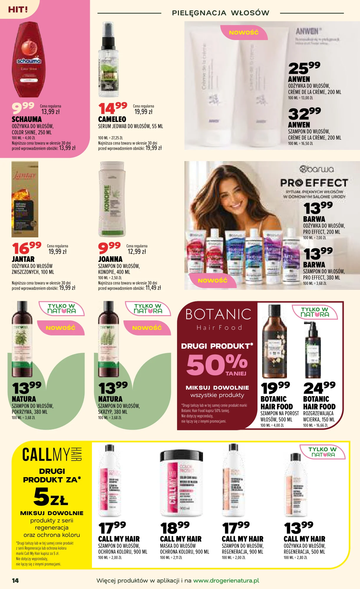 Gazetka promocyjna Drogerie Natura str. 14